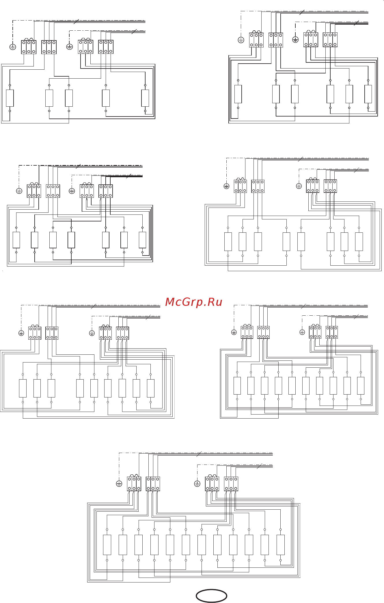 Eos 34.G [19/37] Terminal connection diagrams
