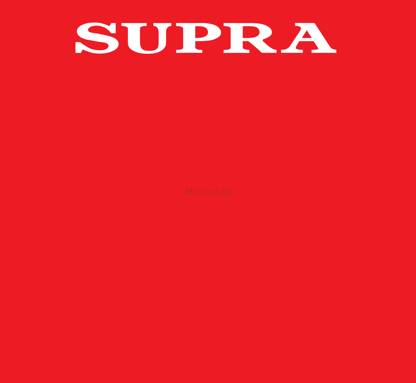 Supra MTS-1901 Инструкция по эксплуатации онлайн [9/9] 416282