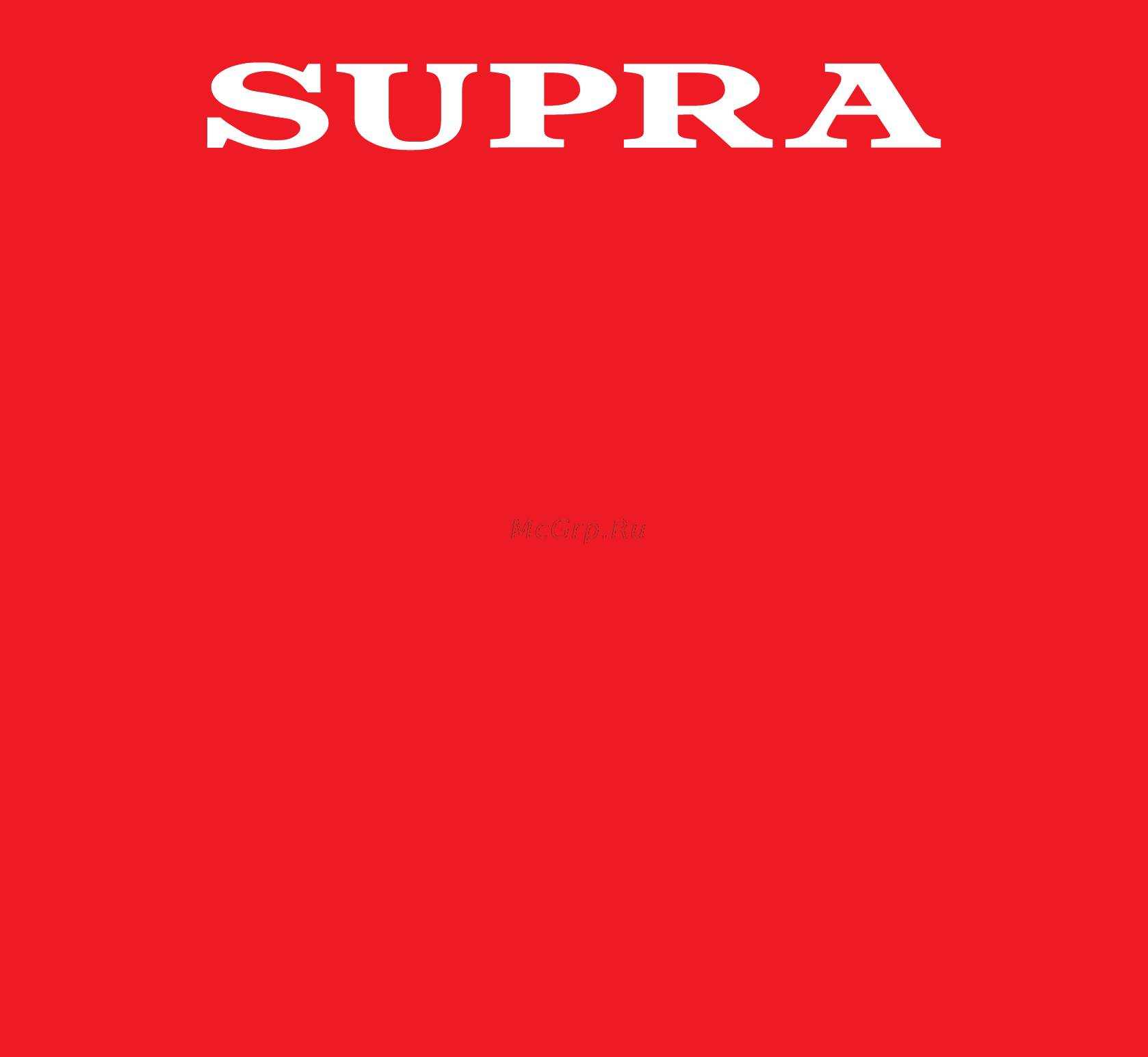 Supra MTS-3001 Инструкция по эксплуатации онлайн [9/9] 416284