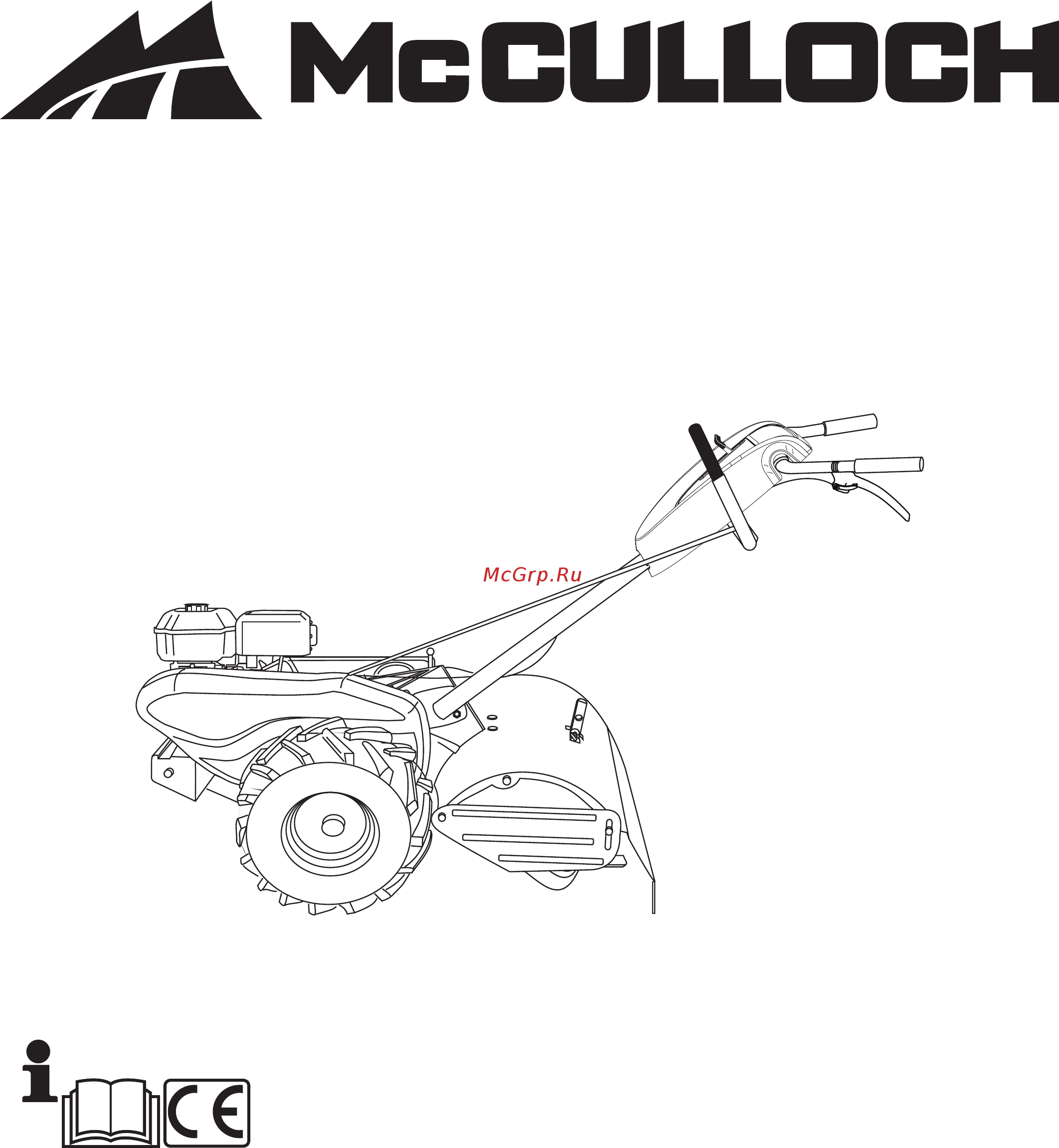 McCulloch MRT 6 Руководство пользователя онлайн