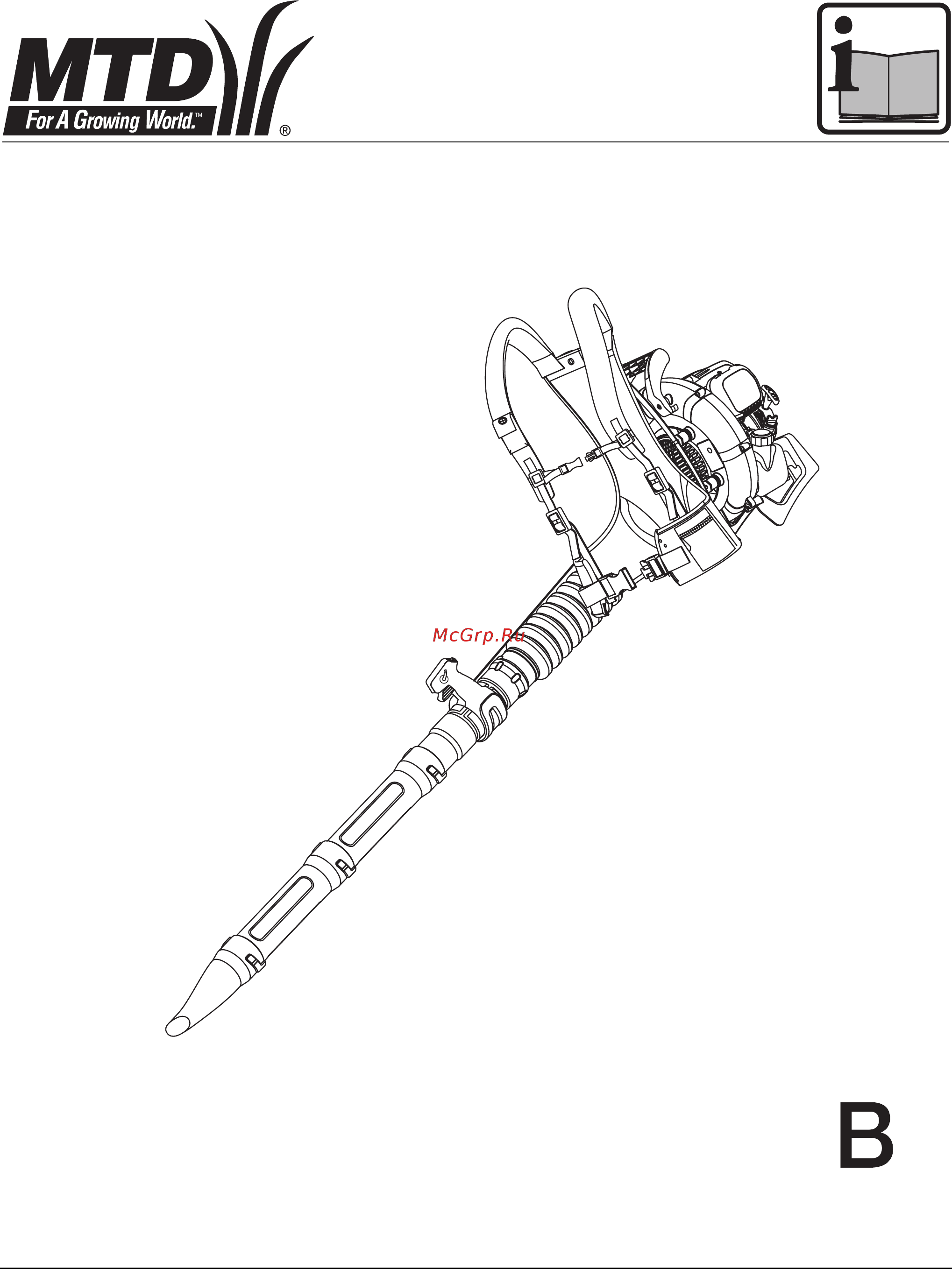 MTD MT 32 BPB Руководство пользователя онлайн