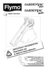 Flymo GardenVac 2500 Turbo Руководство пользователя