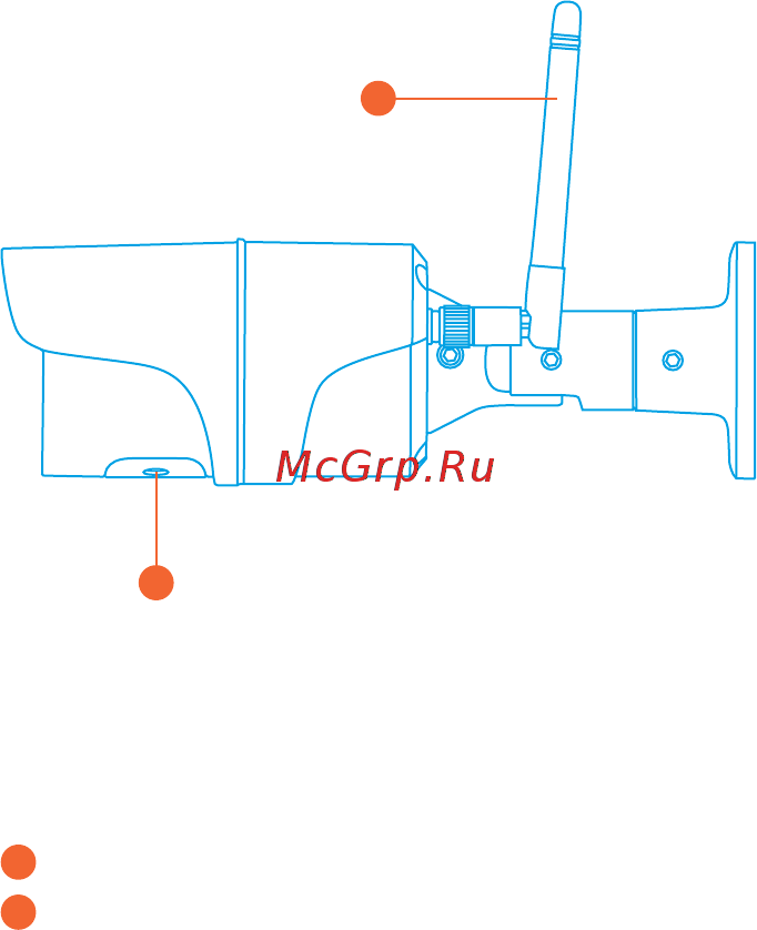Rubetek RV-3414 [5/27] Антенна слот для карты памяти micro sd