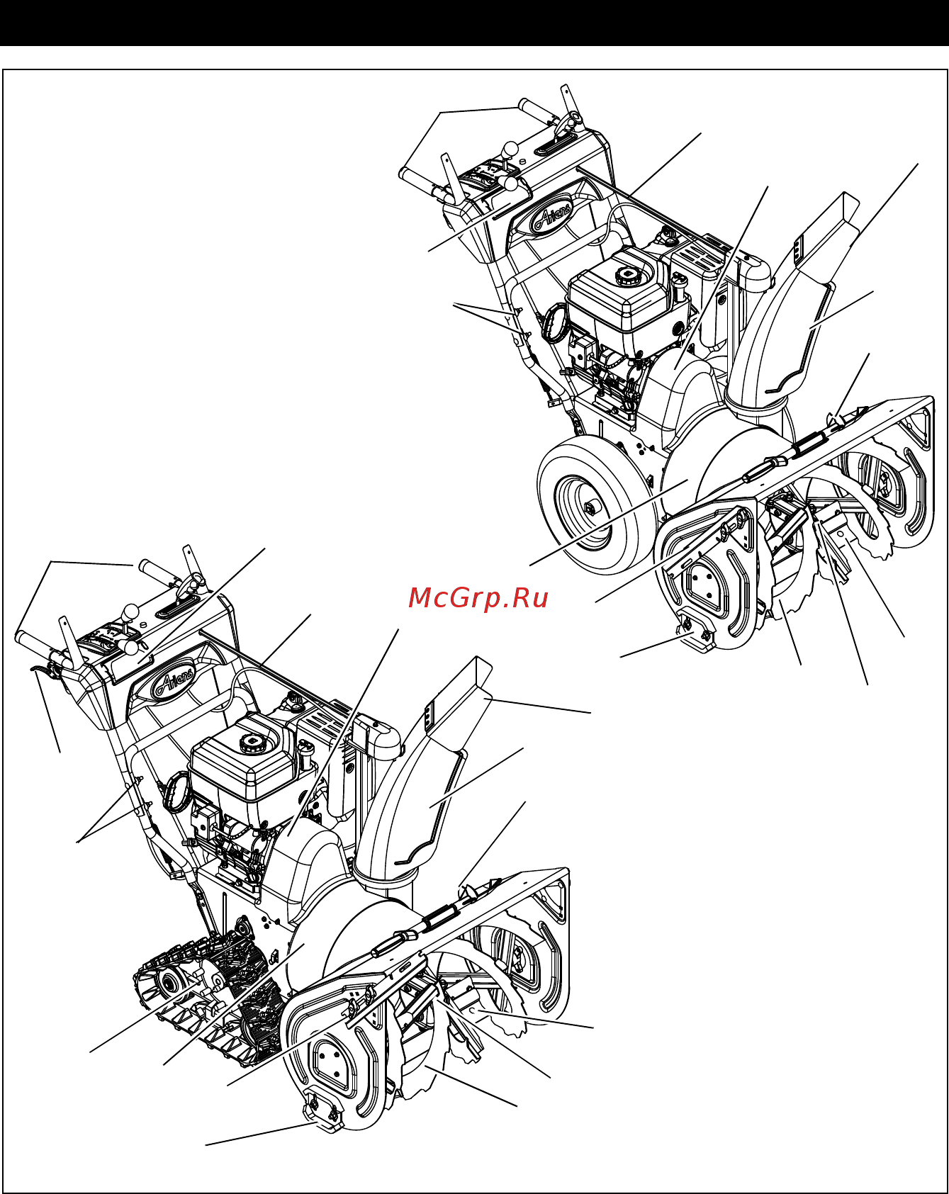 Ariens ST28DLET PRO HYDRO TRACK [11/38] Controls and features