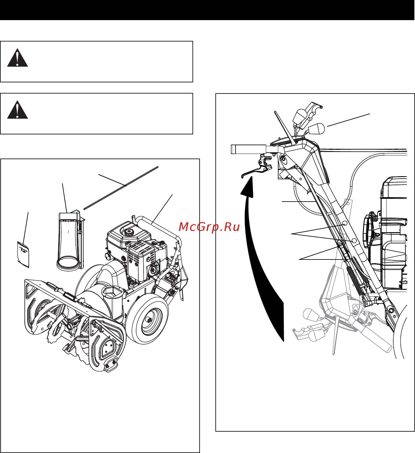 Ariens ST28DLET PRO HYDRO TRACK [8/38] Package contents