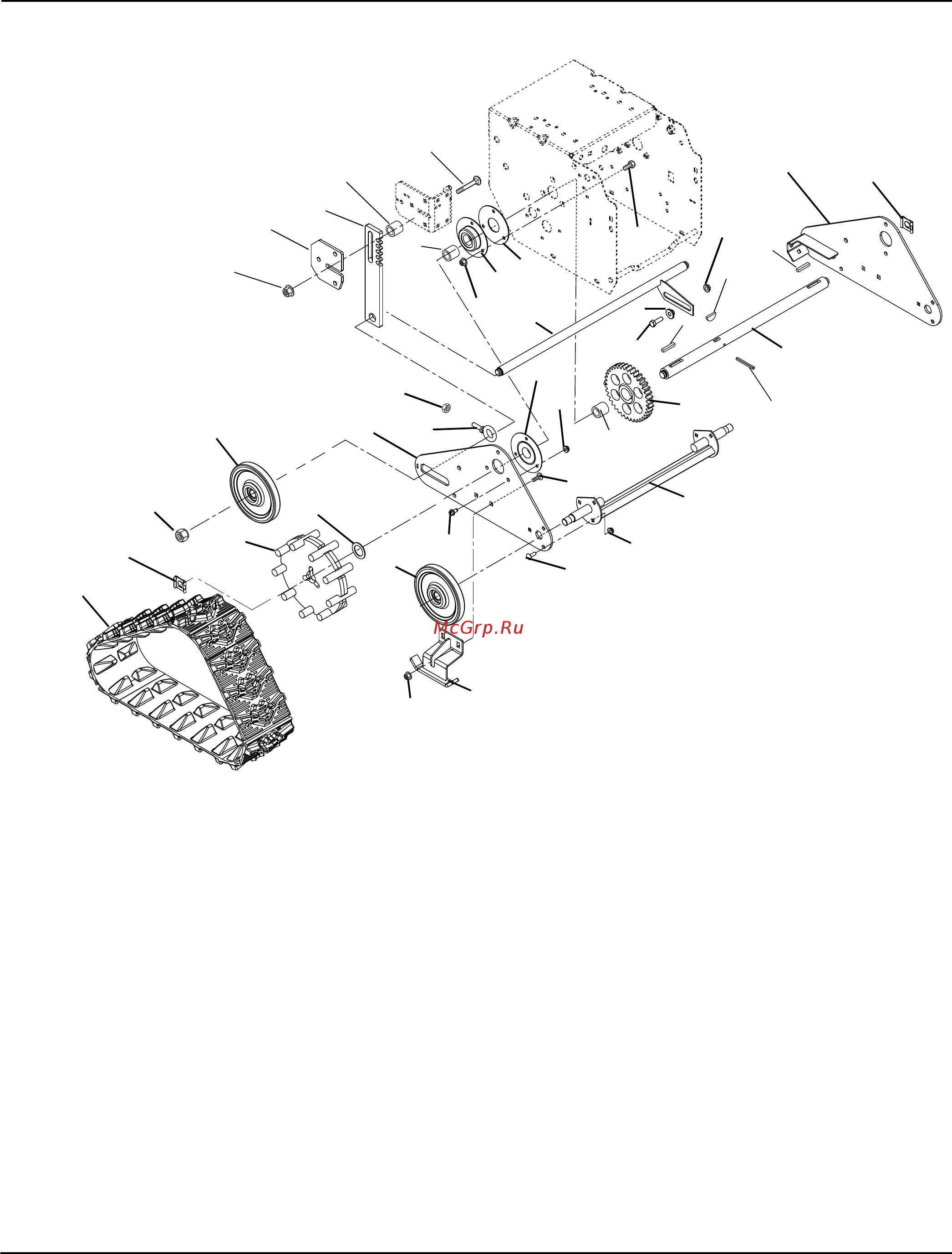 Ariens ST28 DELUXE TRACK [17/33] Rack an