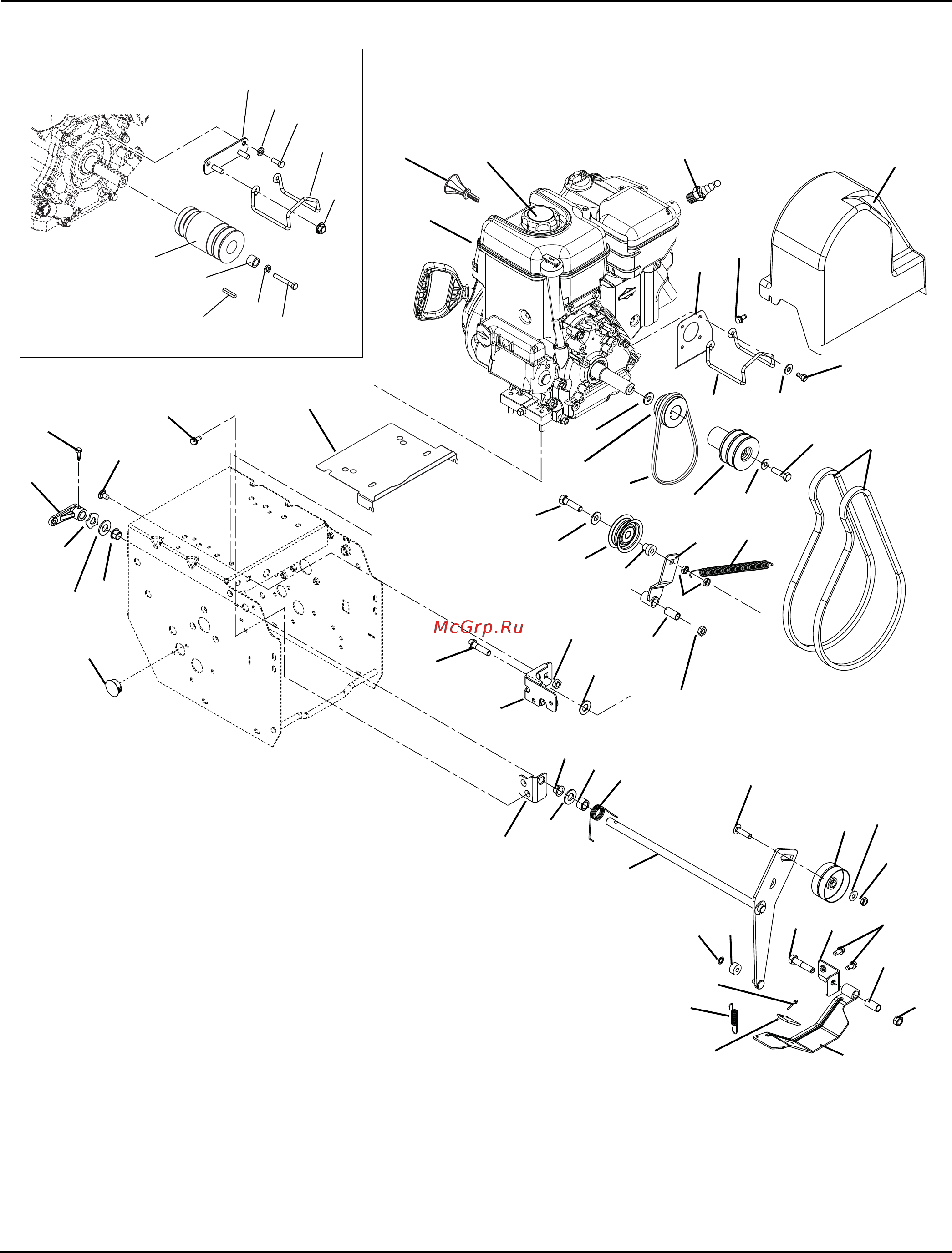 Ariens ST28 DELUXE TRACK [7/33] Ngine an