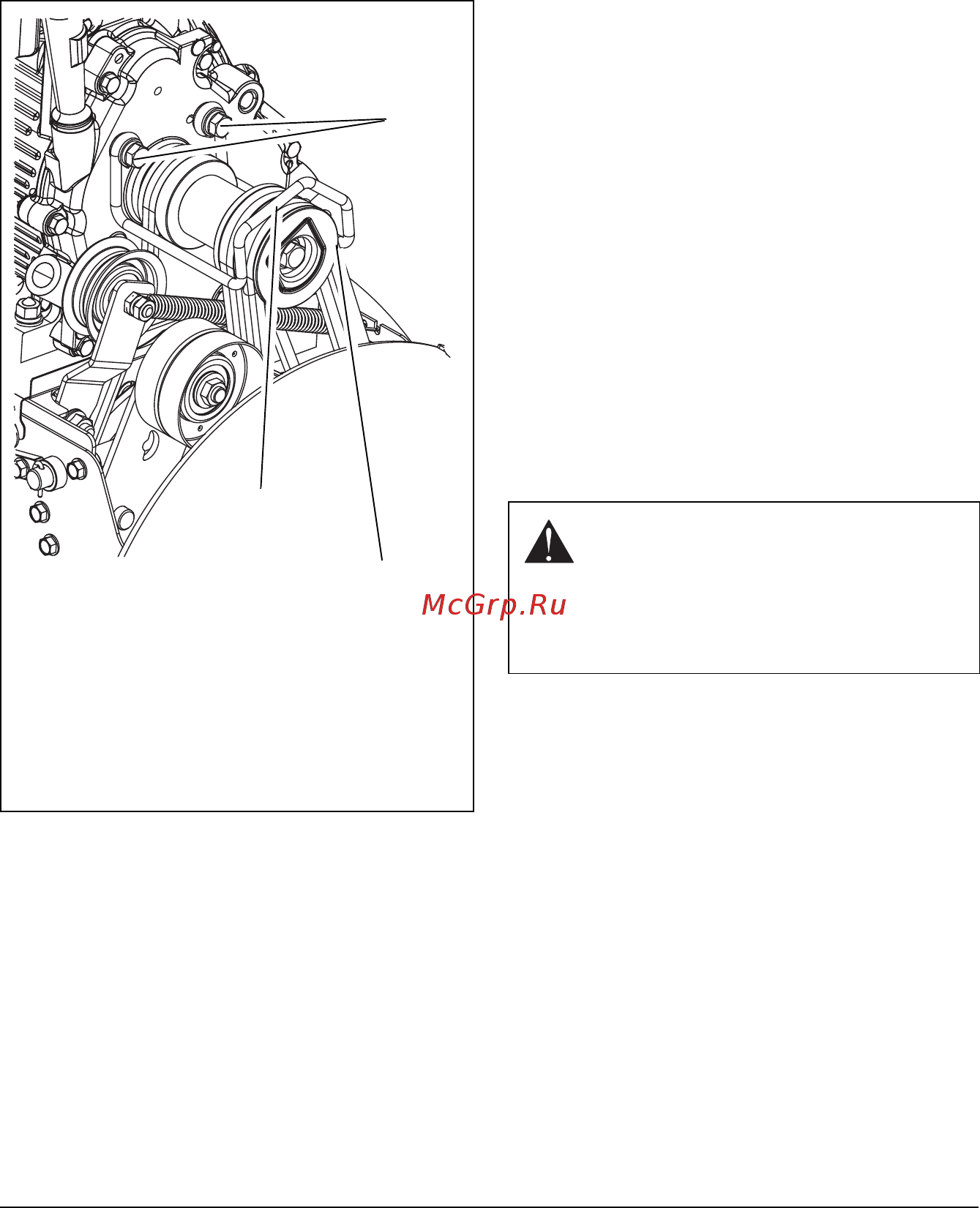 Ariens ST28DLE PRO [31/42] Traction drive clutch adjustment
