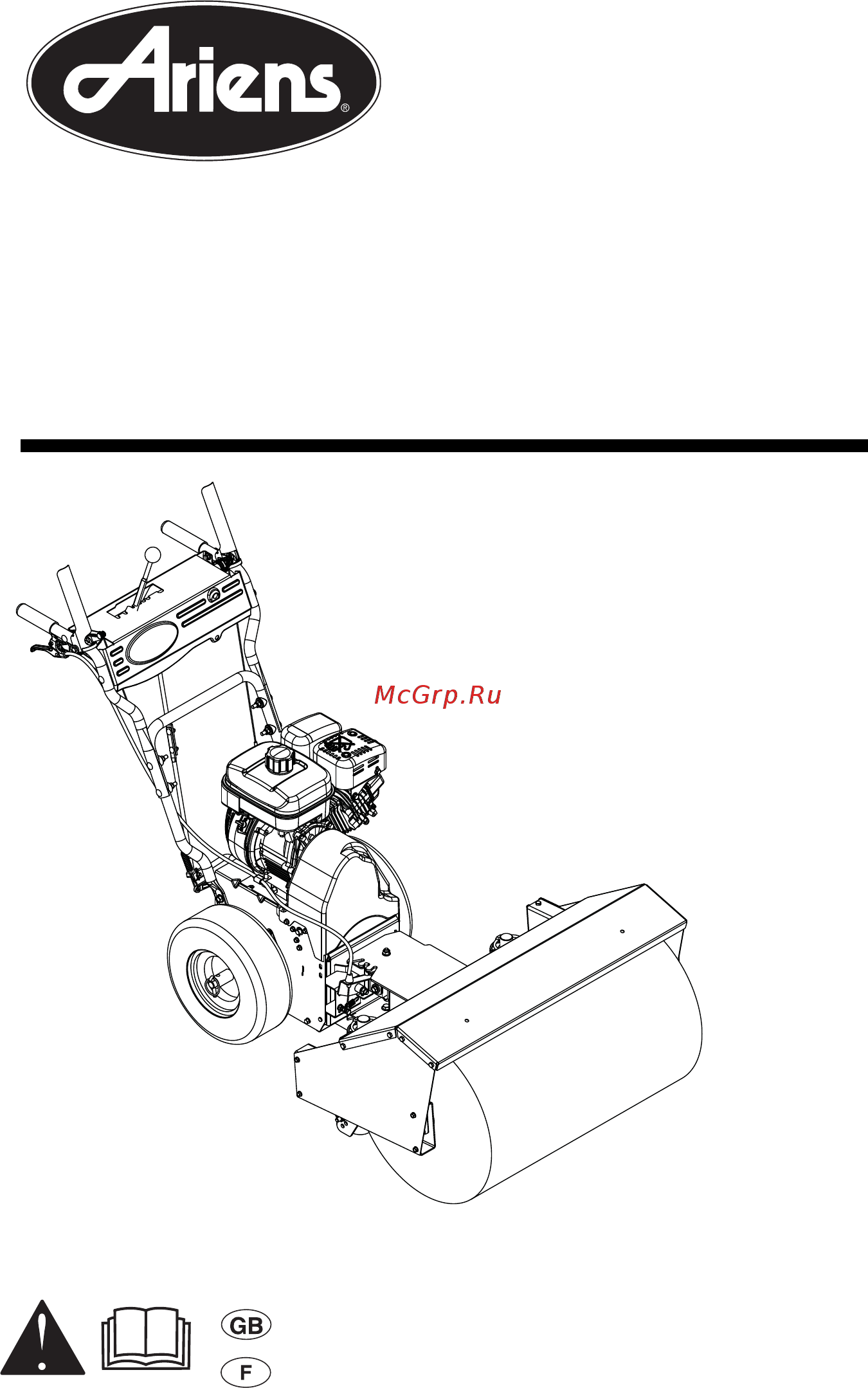 Ariens POWER BRUSH 28 Руководство пользователя онлайн