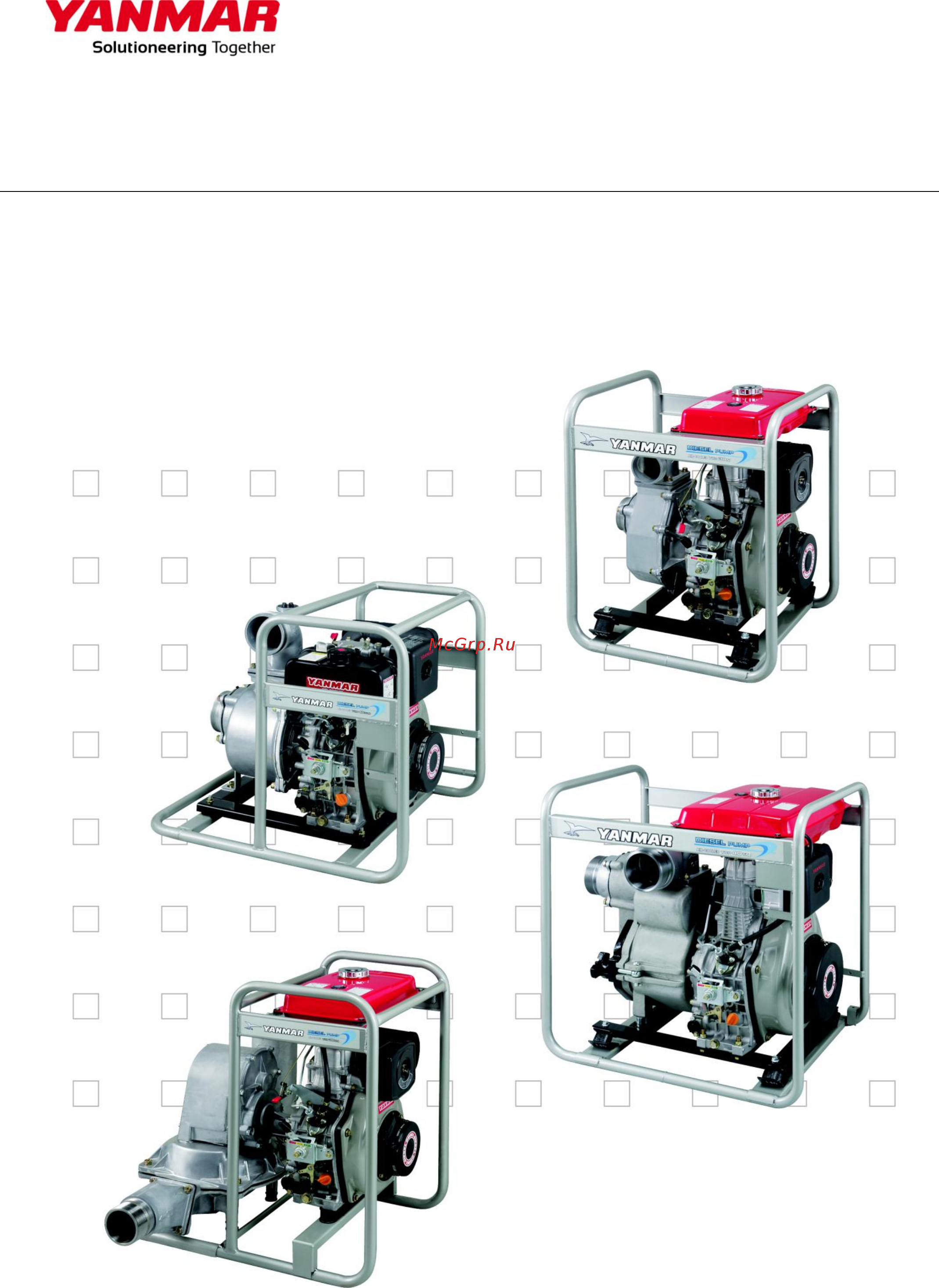 Yanmar YDP 40 STN-E Руководство пользователя онлайн