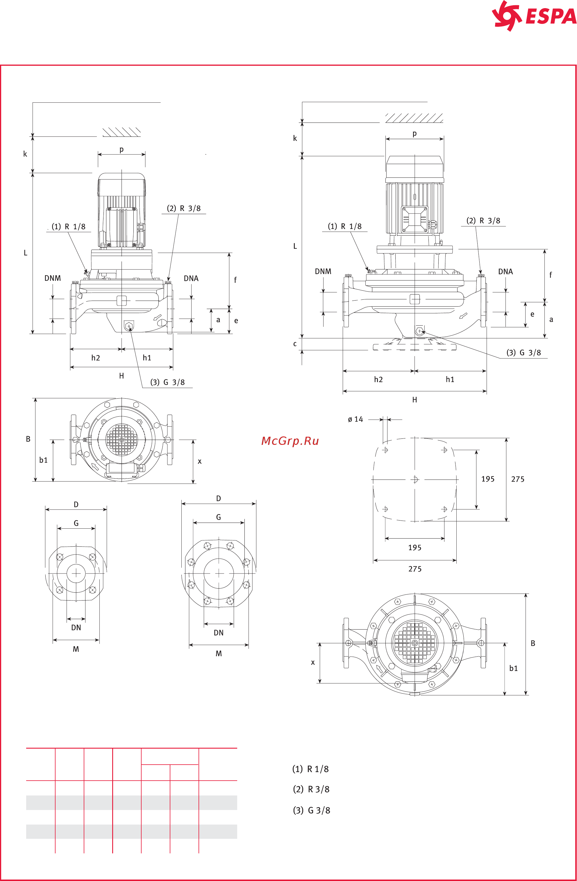 Espa FLS4 80-200/15 [101/121] Fls4 серия