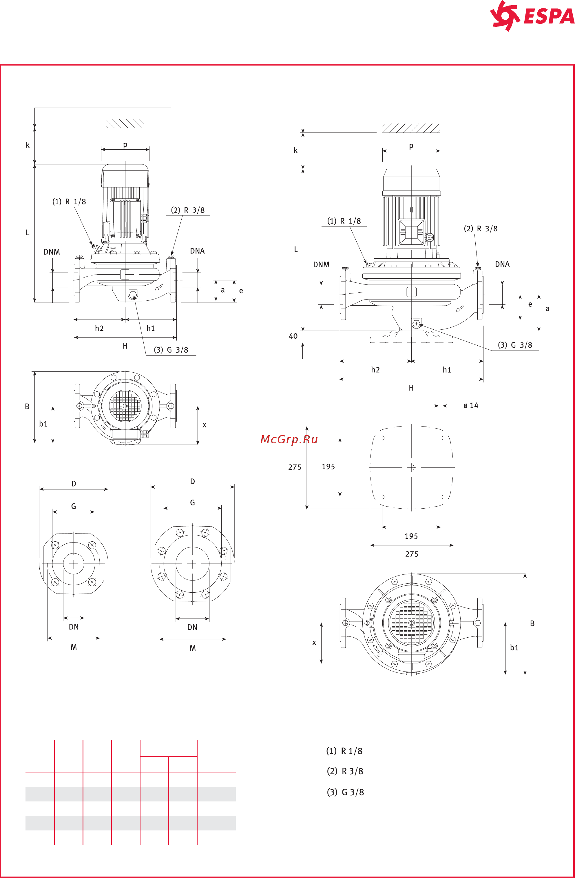Espa FLS 50-160/22 [95/121] Воздухоспускной клапан