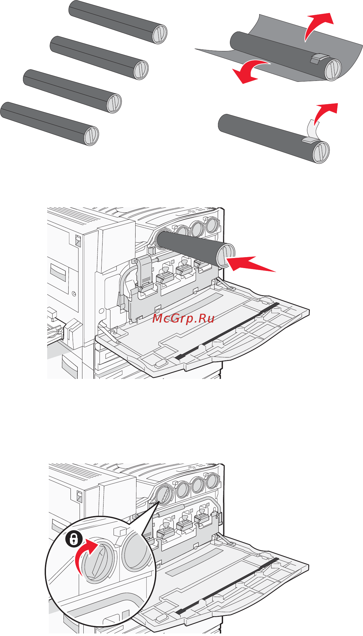 Lexmark X940e Руководство по установке онлайн [15/63] 58003