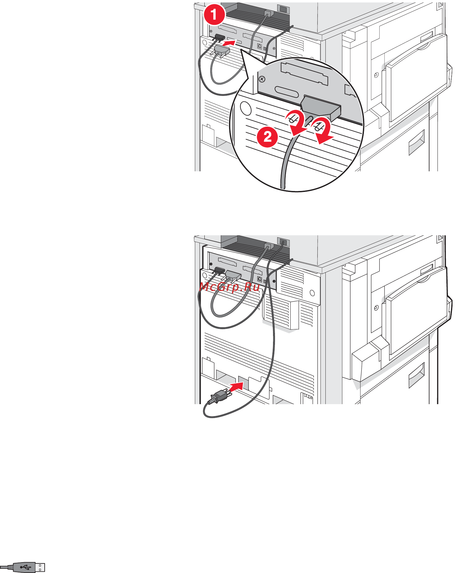 Lexmark X940e [23/63] Настройка принтера при локальной установке