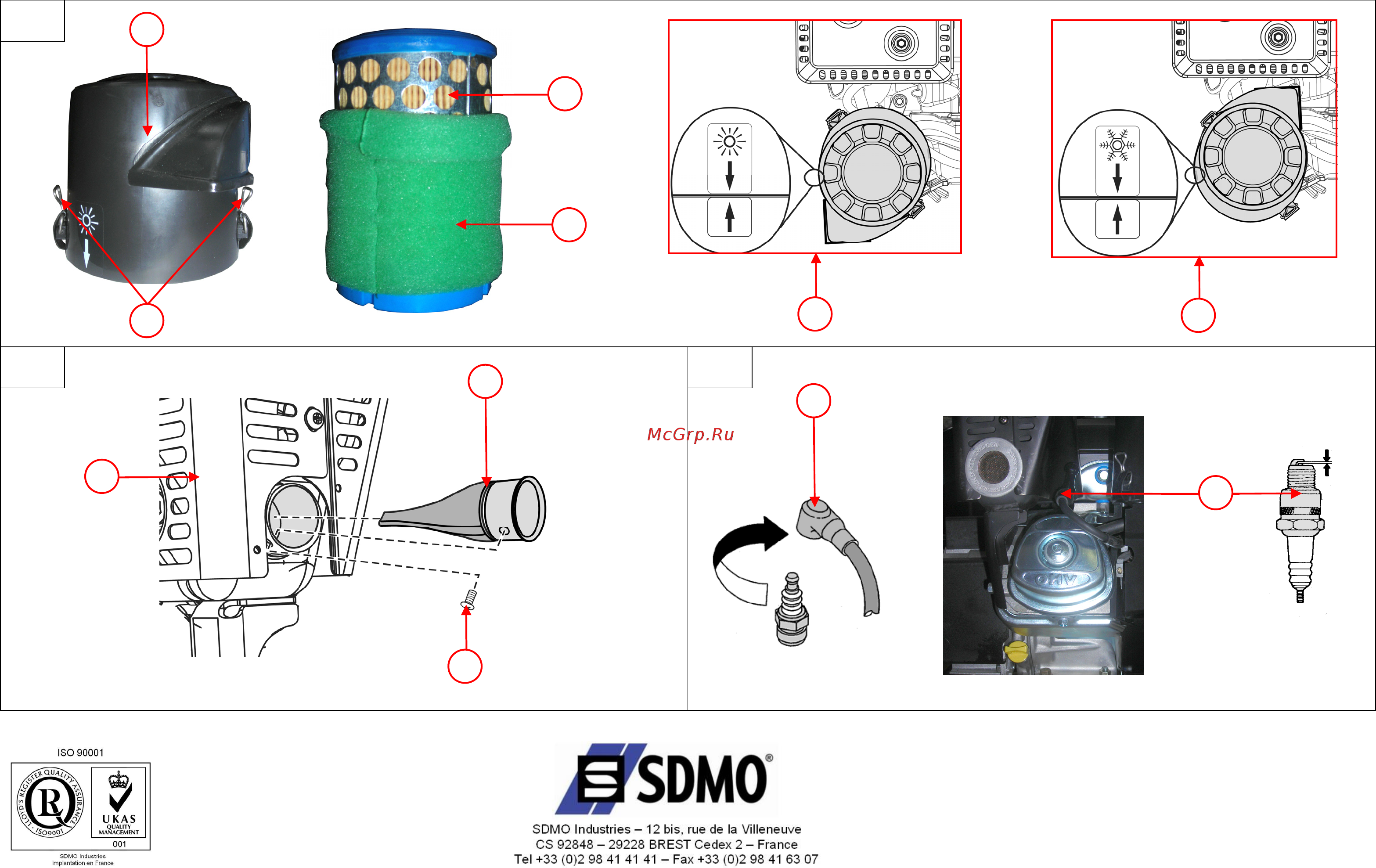Sdmo PERFORM 4500XL Руководство пользователя онлайн [4/24] 500944