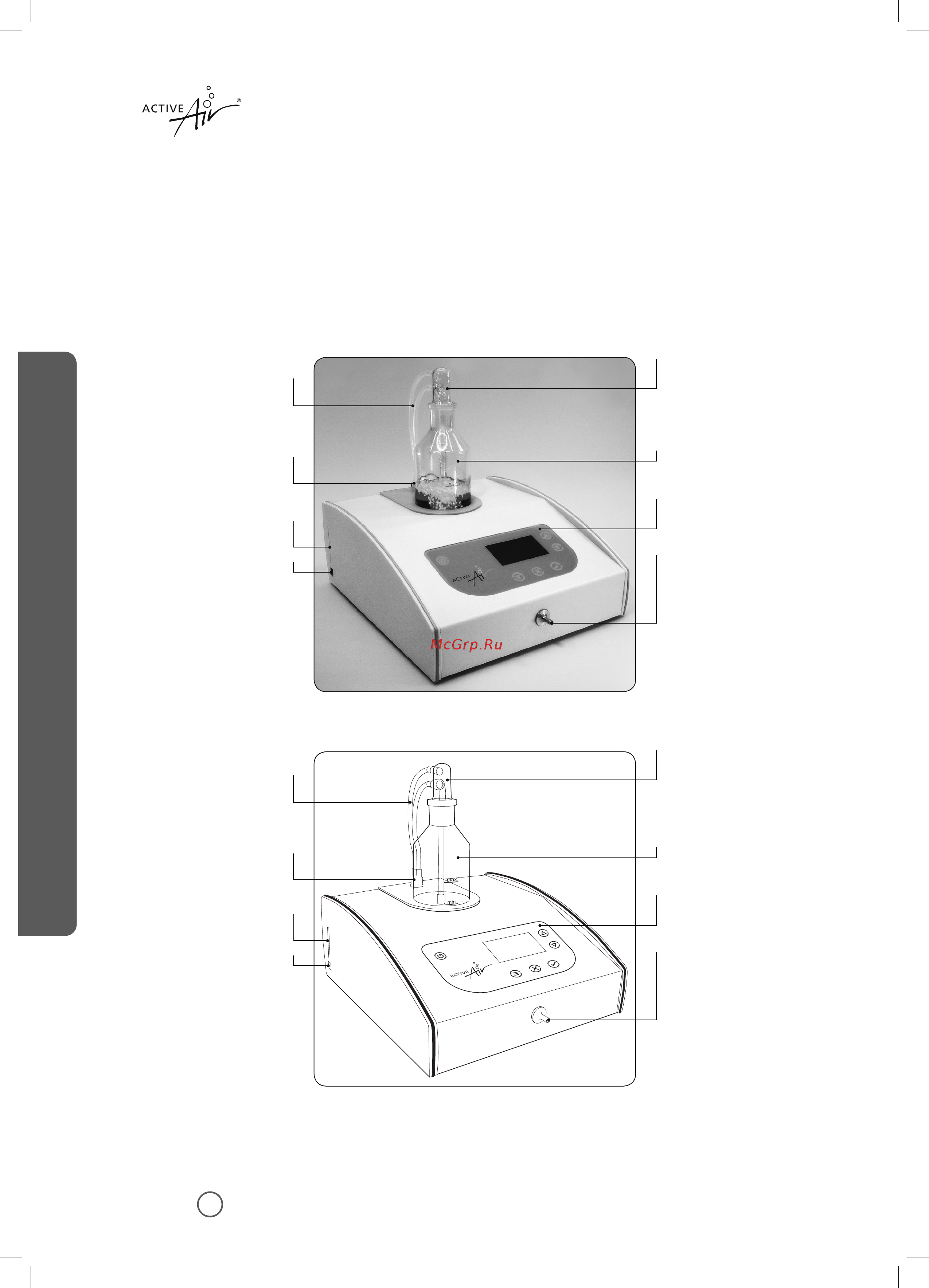 Medical Biophysics Vital Air 3+ [4/48] Глава 4 описание устройства
