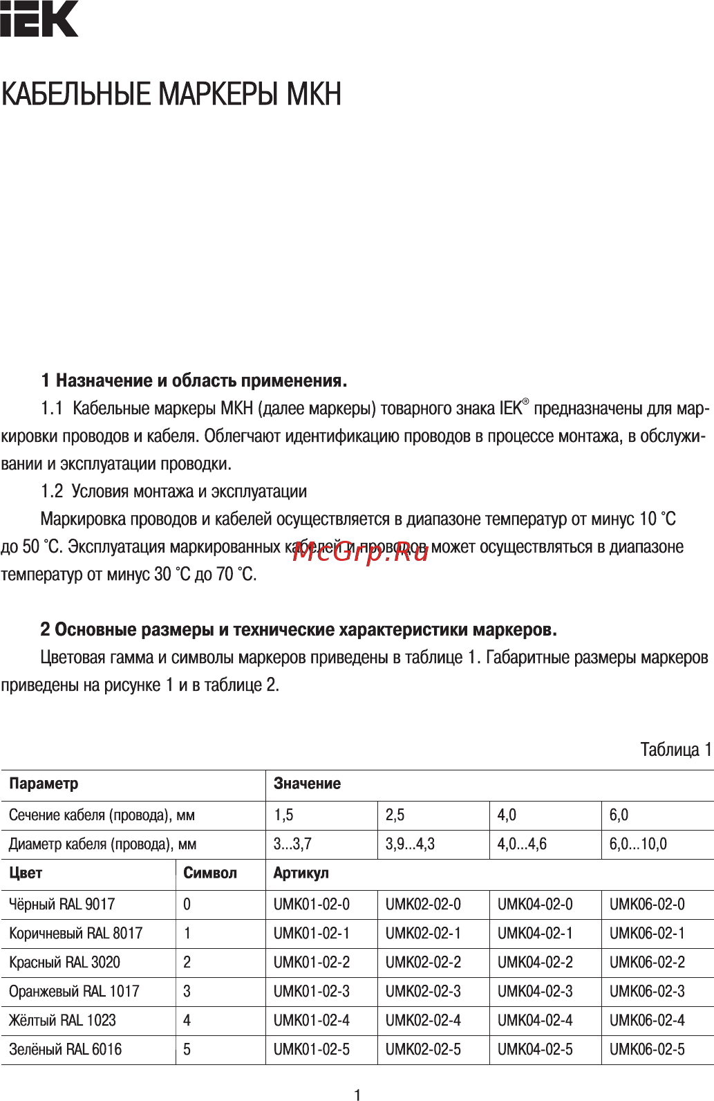 Iek МКН-