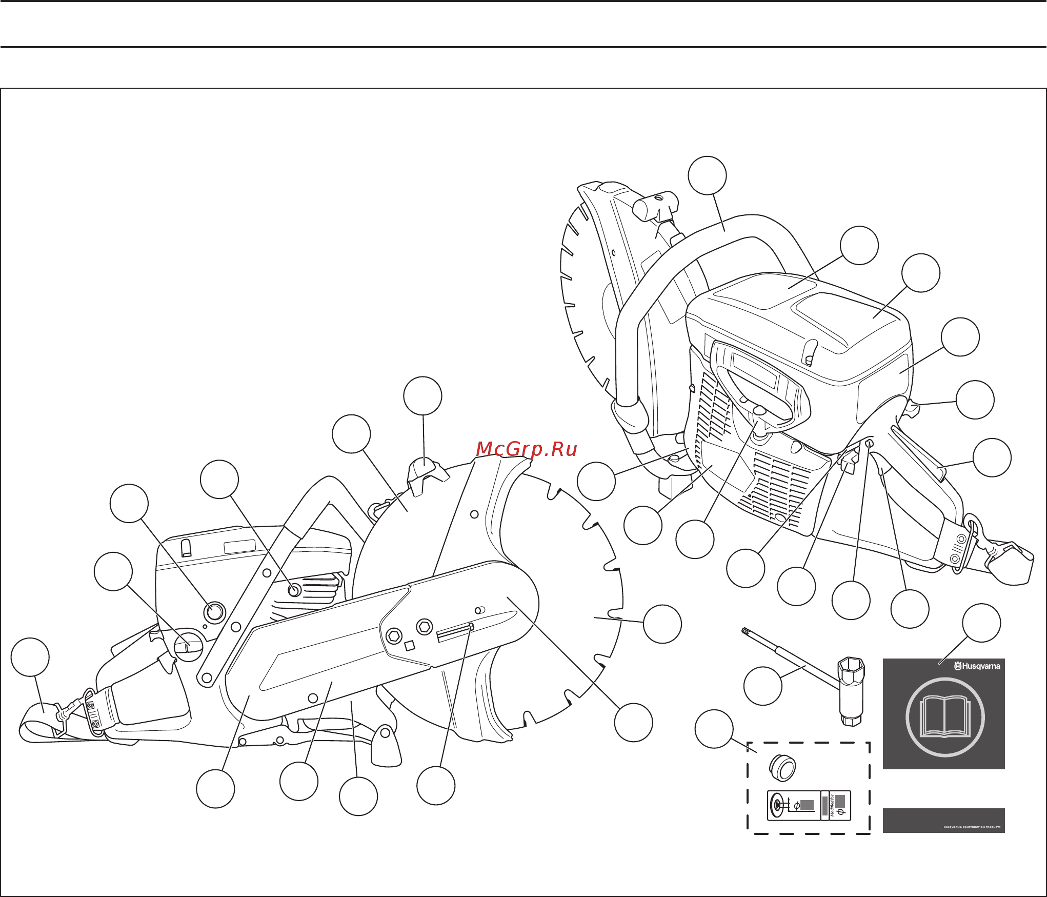 Husqvarna K 760-12 [7/32] Òî åñòü òî íà ðåæóùåì äèñêå k 760 rescue