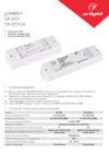 Arlight SR-2001 (12-36V, 240-720W, 1-10V, 4CH) Инструкция по эксплуатации