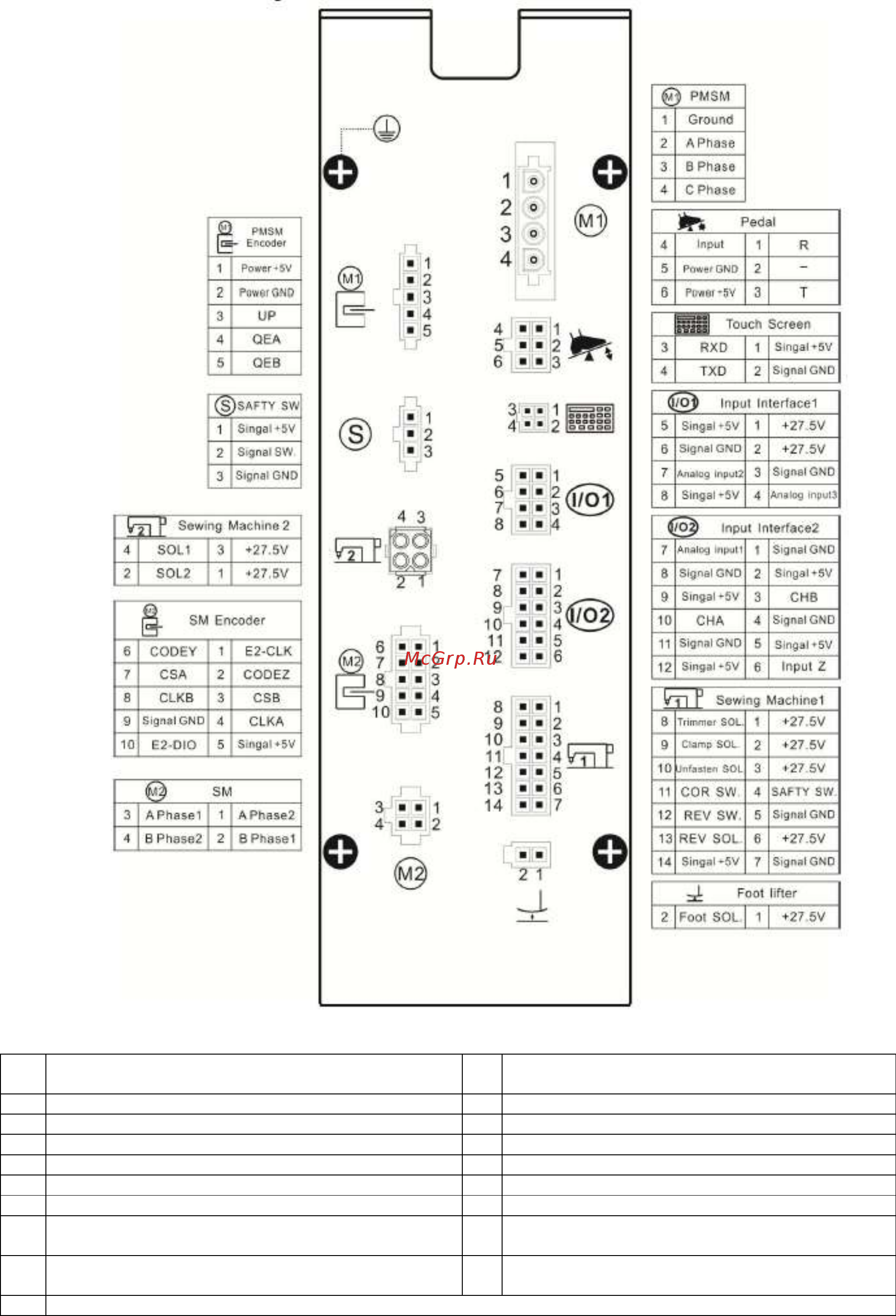 Typical GC6930A-НD3 [5/29] Схема подключений
