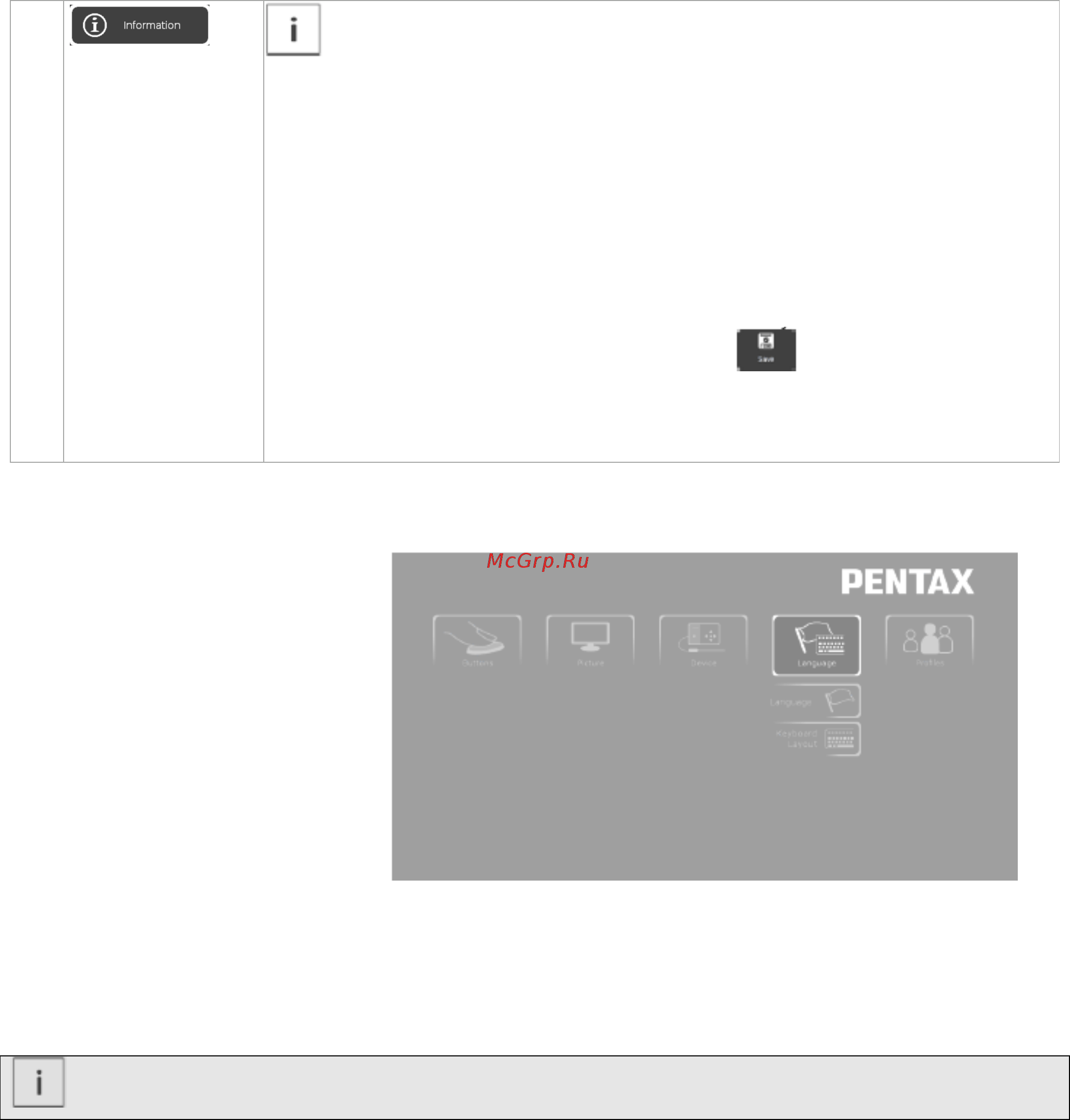 Pentax VIVIDEO CP-1000 [31/52] Языковые настройки