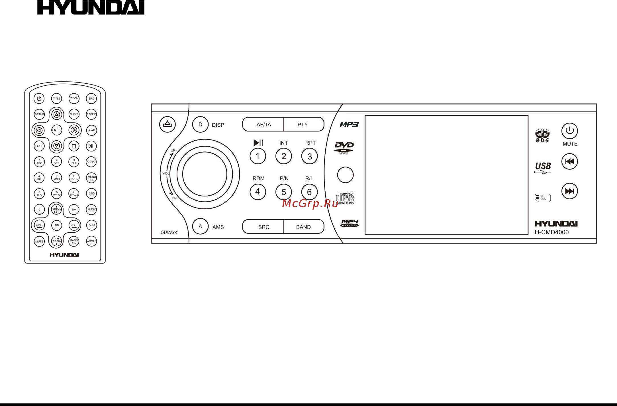 HYUNDAI ELECTRONICS H-CMD4000 Руководство пользователя онлайн