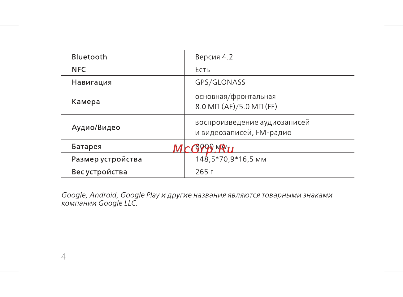 BQ 737517 Инструкция по эксплуатации онлайн [6/72] 737517
