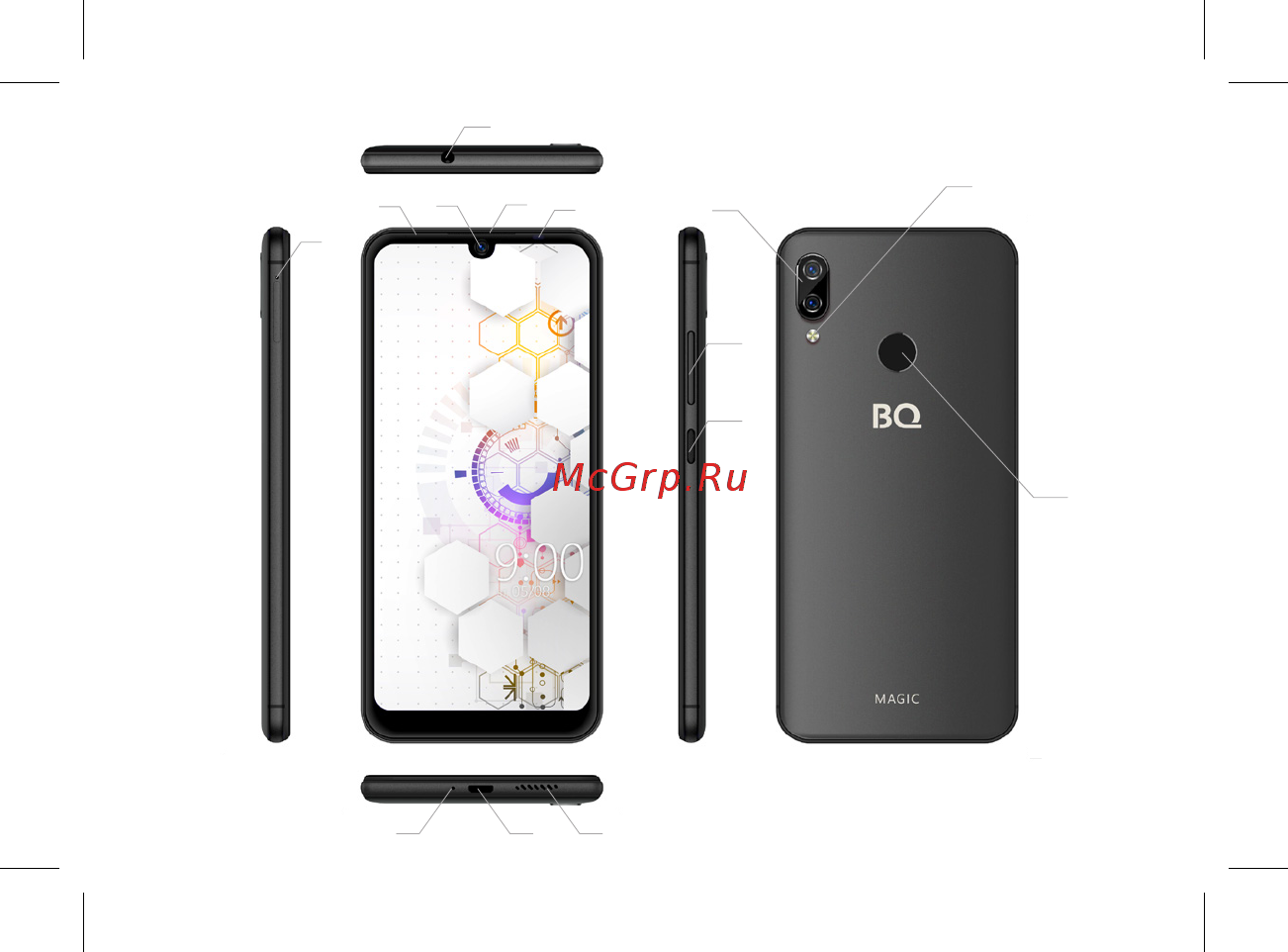 BQ BQ-6040L Magic [14/72] Рисунок 1