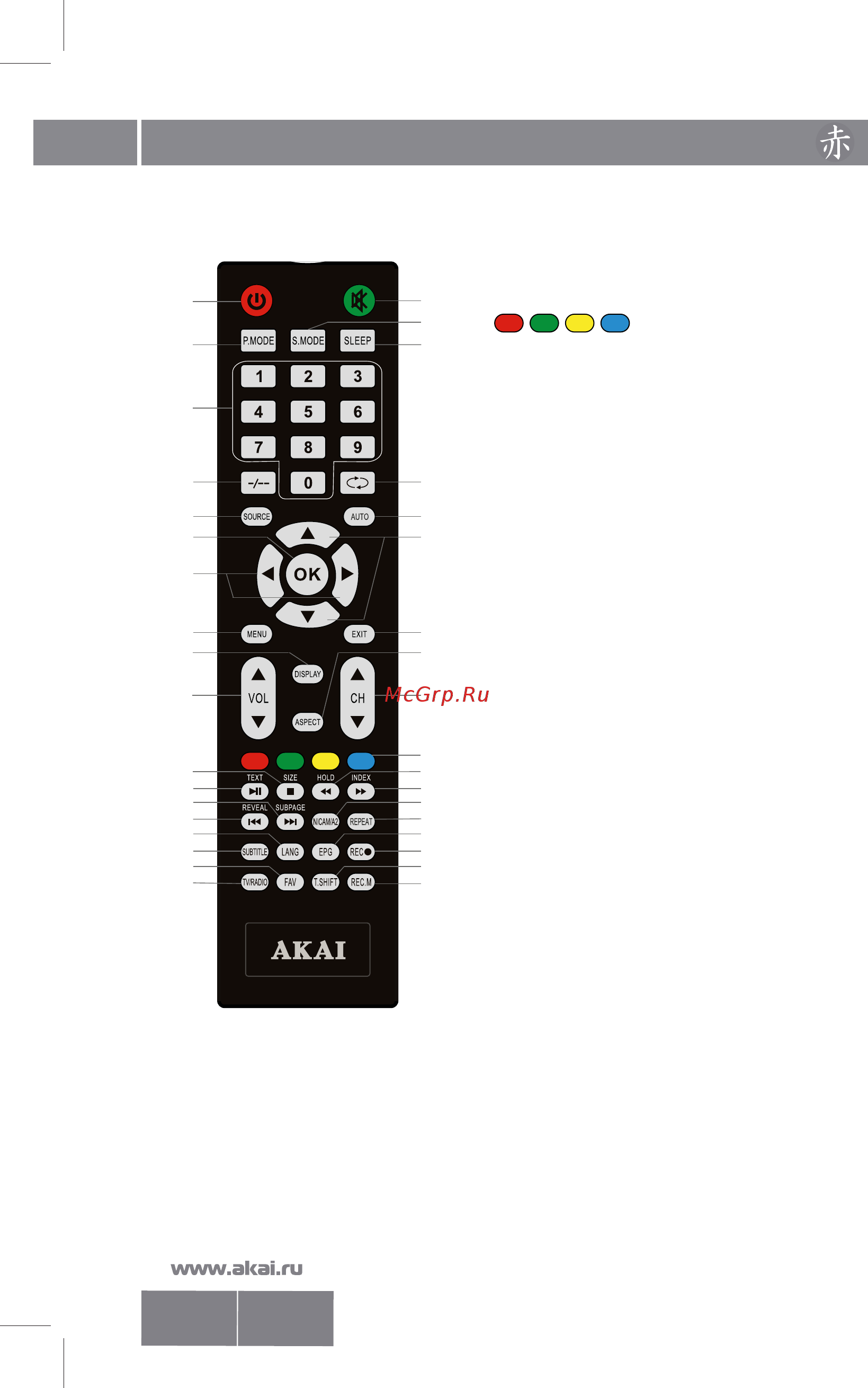 Akai LEA-24D102M [9/40] Lea 22 24 d102м v_01