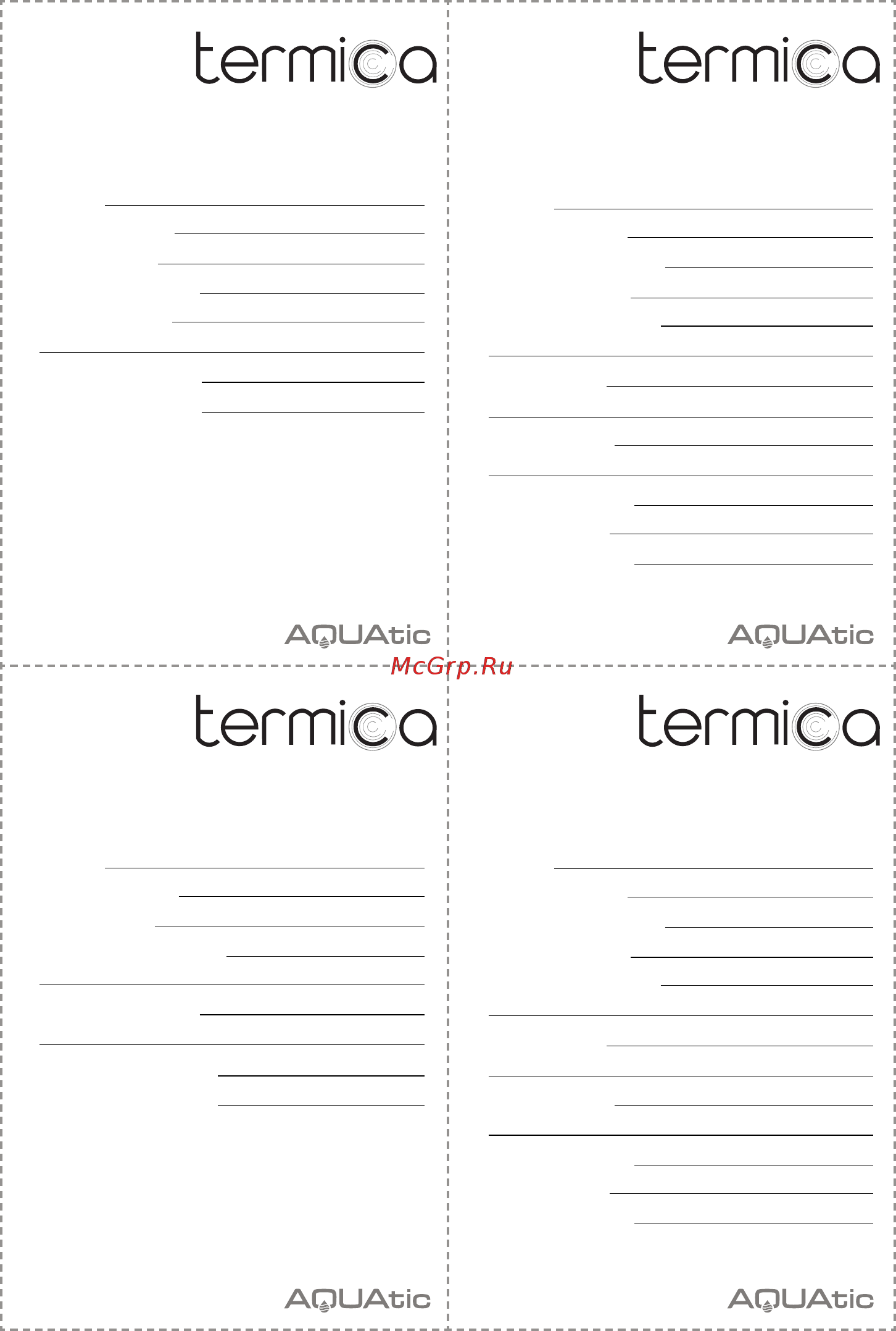 Termica 3SQ 3/50 Инструкция по эксплуатации онлайн [13/16] 420535