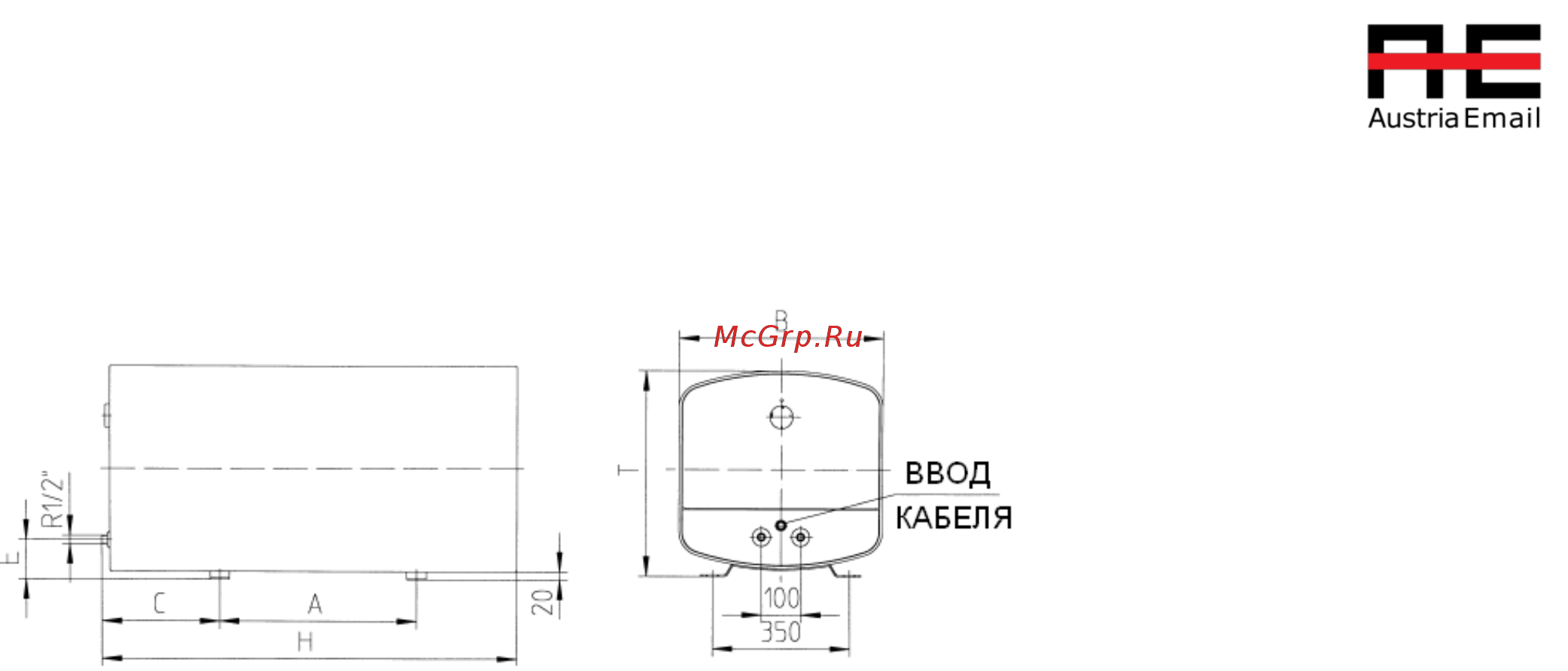 Austria Email EKH-S-100U [4/12] Буквенно цифровая маркировка водонагревателя