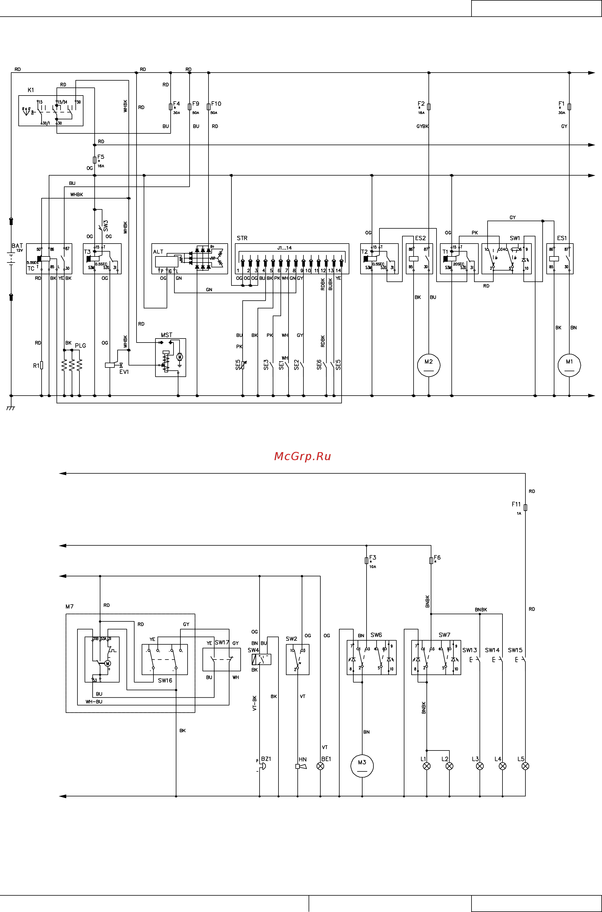 Nilfisk SR 1601 [15/132] Schaltplan sr 1601 d3