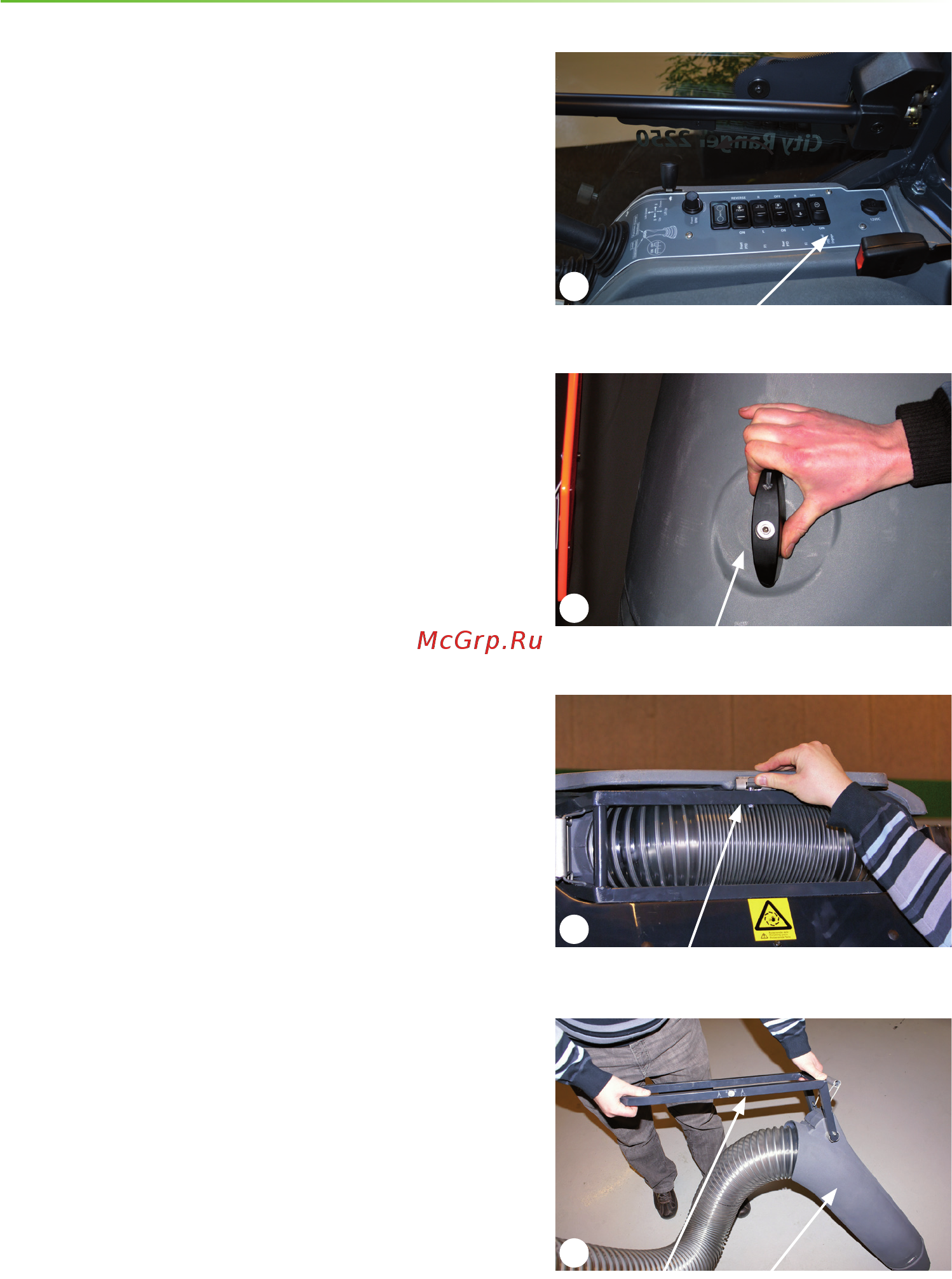 Nilfisk Suction sweeper 2250 [18/44] Руководство по эксплуатации