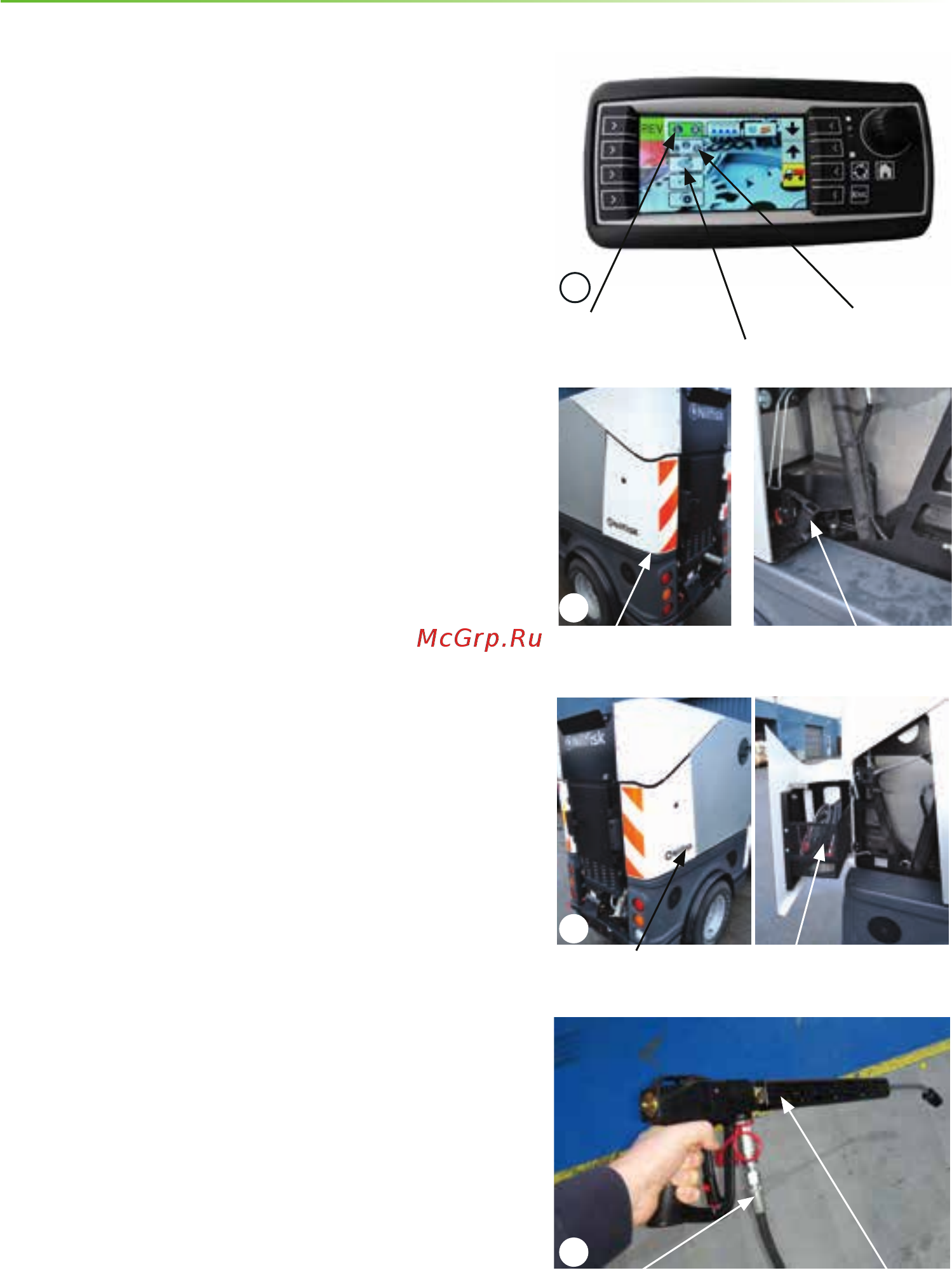 Nilfisk Suction sweeper 3570 [46/64] Руководство по эксплуатации