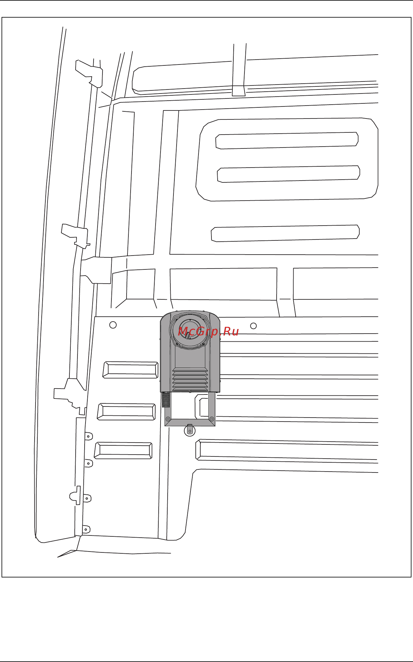 Dometic CoolAir SP-FF для Mercedes Benz Actros MegaSpace Руководство по монтажу онлайн [5/72] 420809