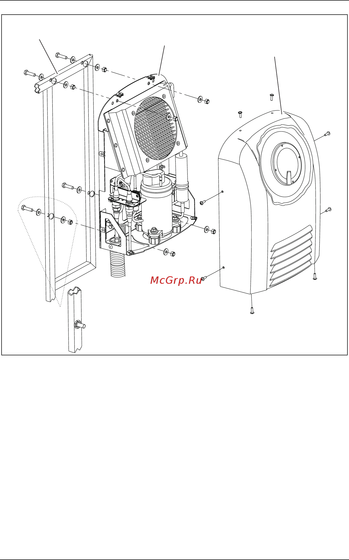 Dometic CoolAir SP-FF для Volvo L2H3 Руководство по монтажу онлайн [2/68] 420811