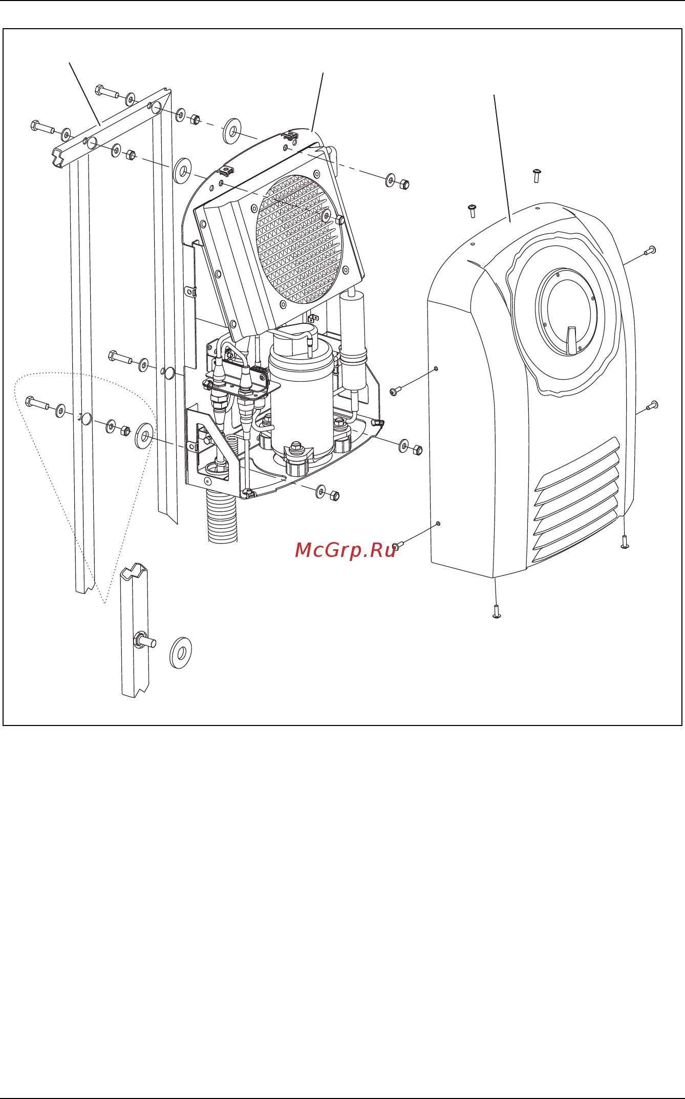 Dometic CoolAir SP-FF для модели Iveco Hi-Way и Stralis (Euro 6) Руководство по монтажу онлайн [3/72] 420812