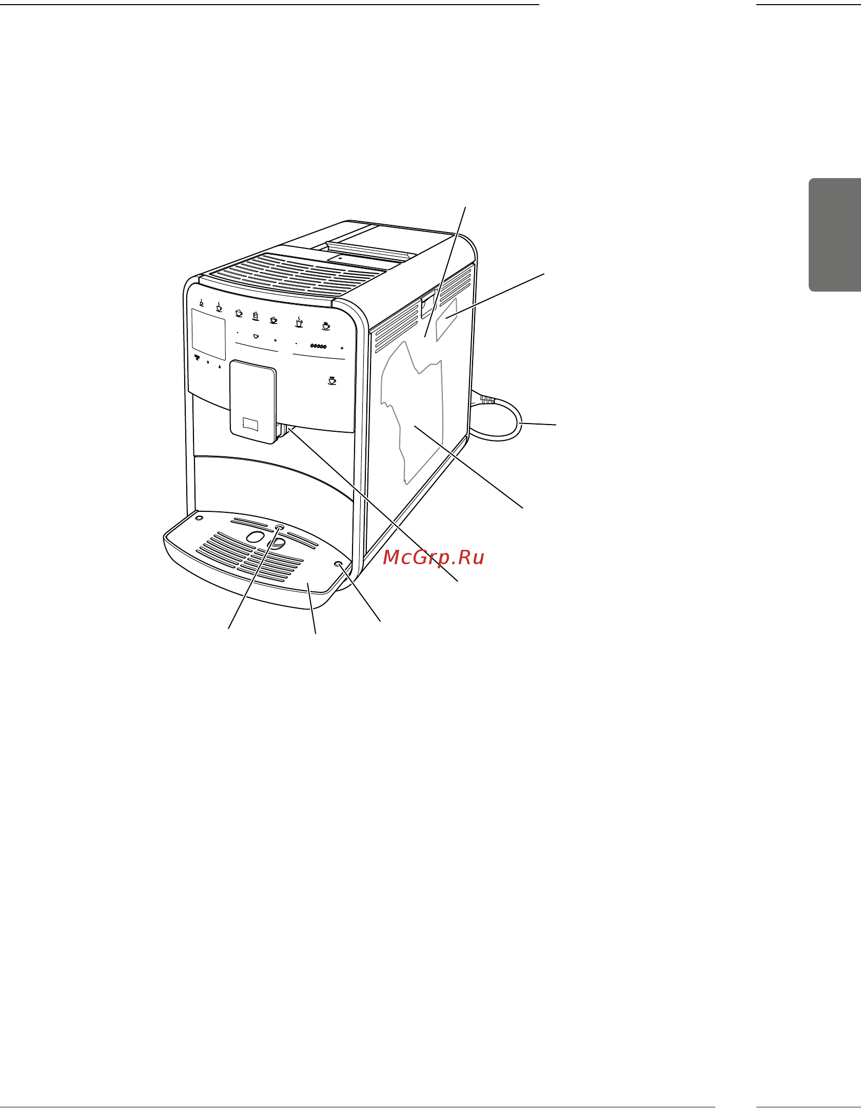 Melitta Caffeo Barista T серебристый F73/0-201 серебристый/чёрный [8/48] English
