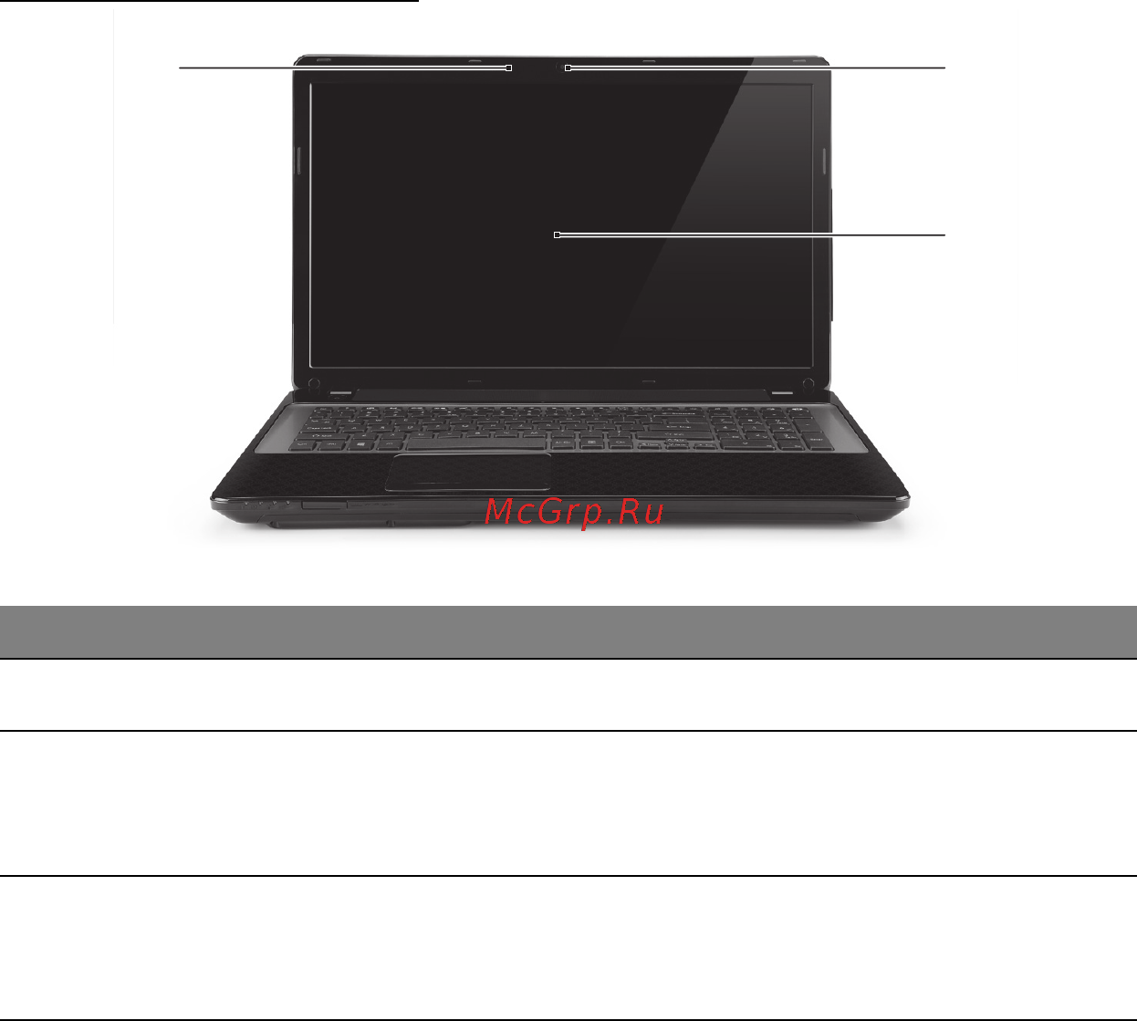 Packard Bell EasyNote ENLV44HC-B964G50Mnws [1608/2812] Felülnézet kijelző