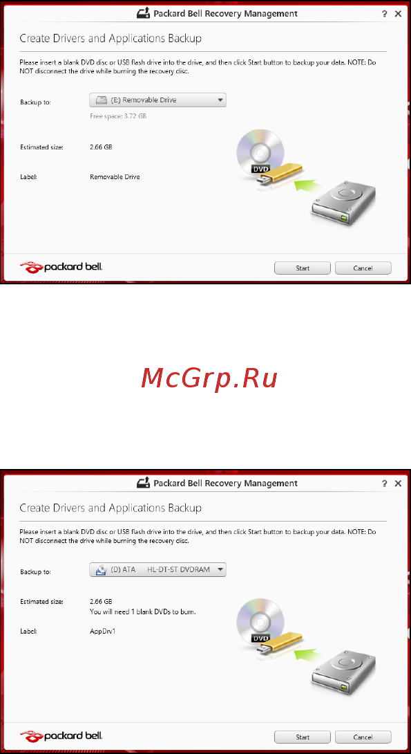 Packard Bell EasyNote ENLV44HC-B964G50Mnws Руководство пользователя онлайн [2277/2812] 39386
