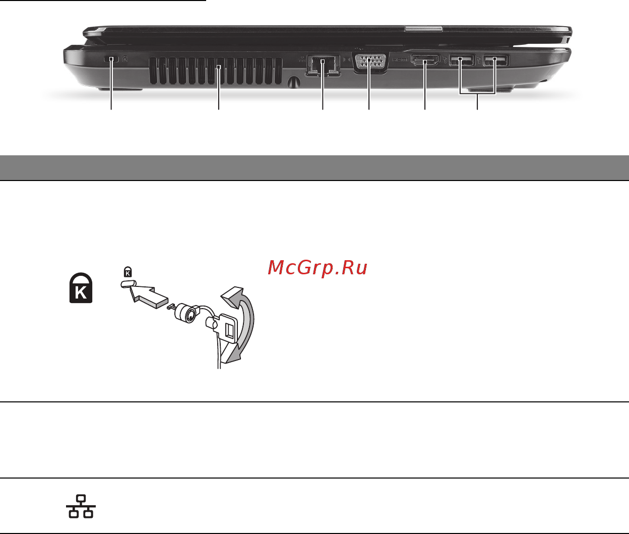 Packard Bell EasyNote ENLV44HC-B964G50Mnws [393/2812] Vista da sinistra