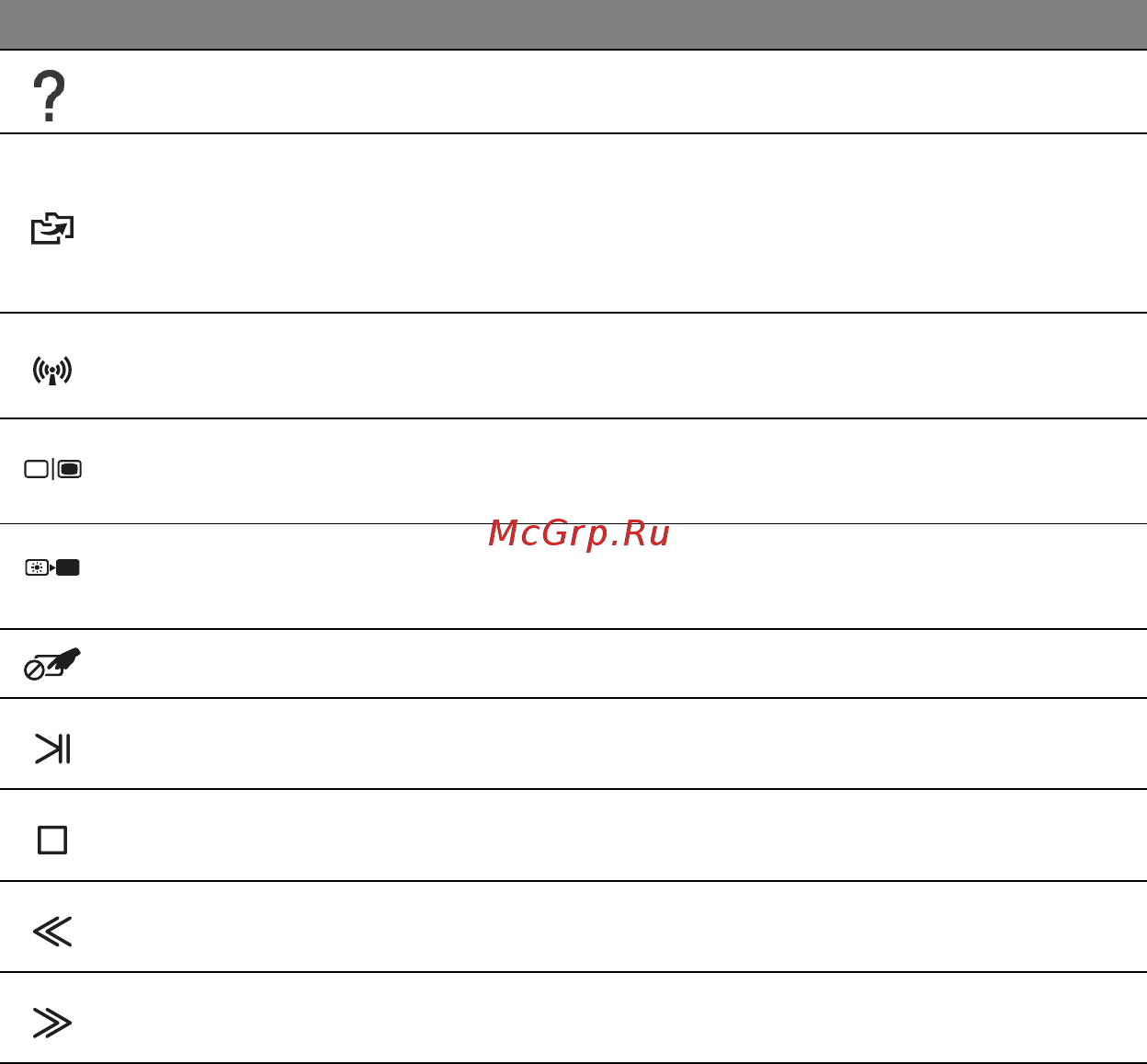 Panasonic Lumix DMC-F5 EE-K Black [20/2820] Icon function description