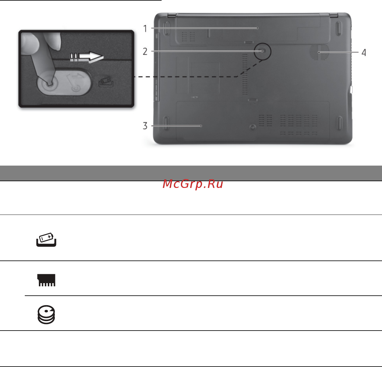 Panasonic Lumix DMC-F5 EE-K Black [2602/2820] Skats no apakšpuses
