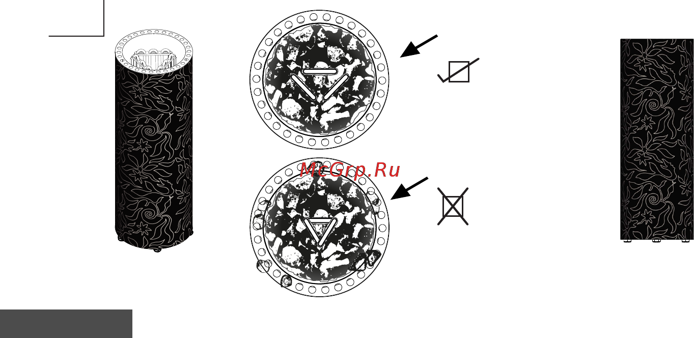 SAWO Dragonfire DRF3-60NS [10/20] Камни для печи