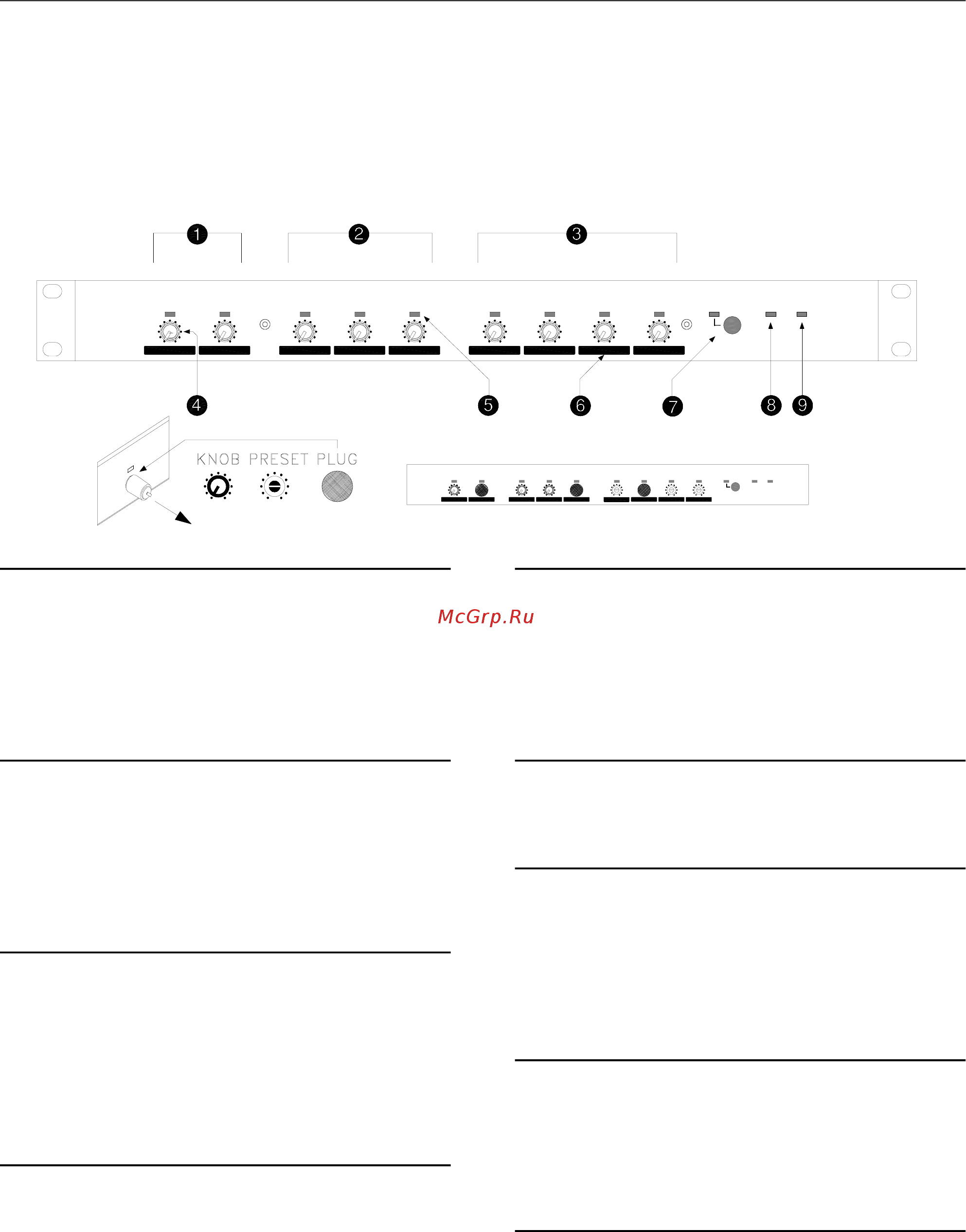 Allen&Heath GR05 [10/24] Передняя панель
