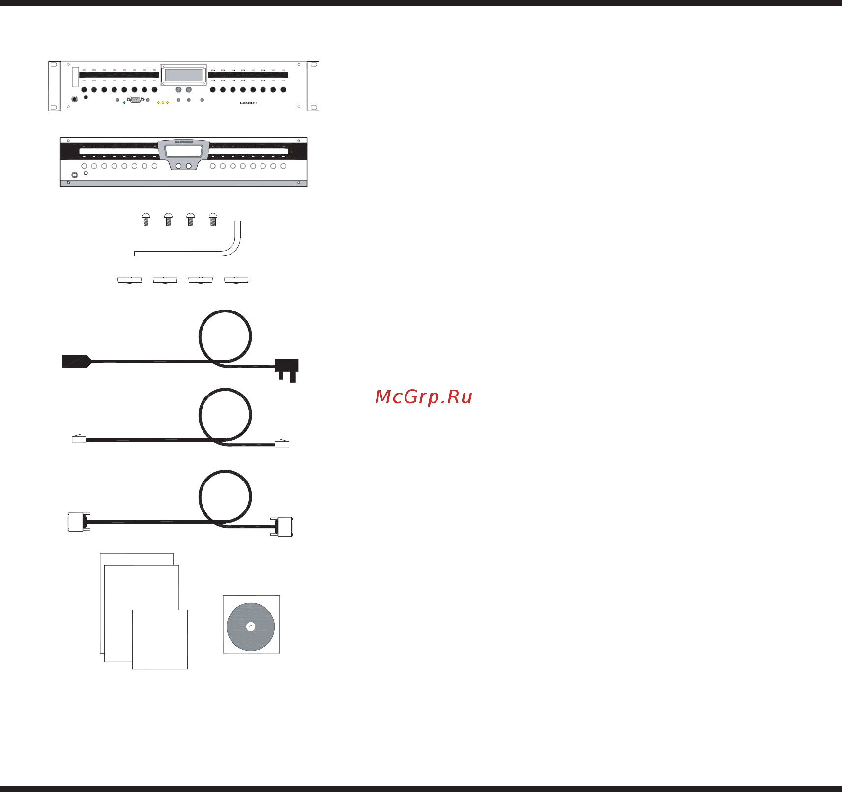 Allen&Heath IDR-8 [13/47] Программное обеспечение idr system manager