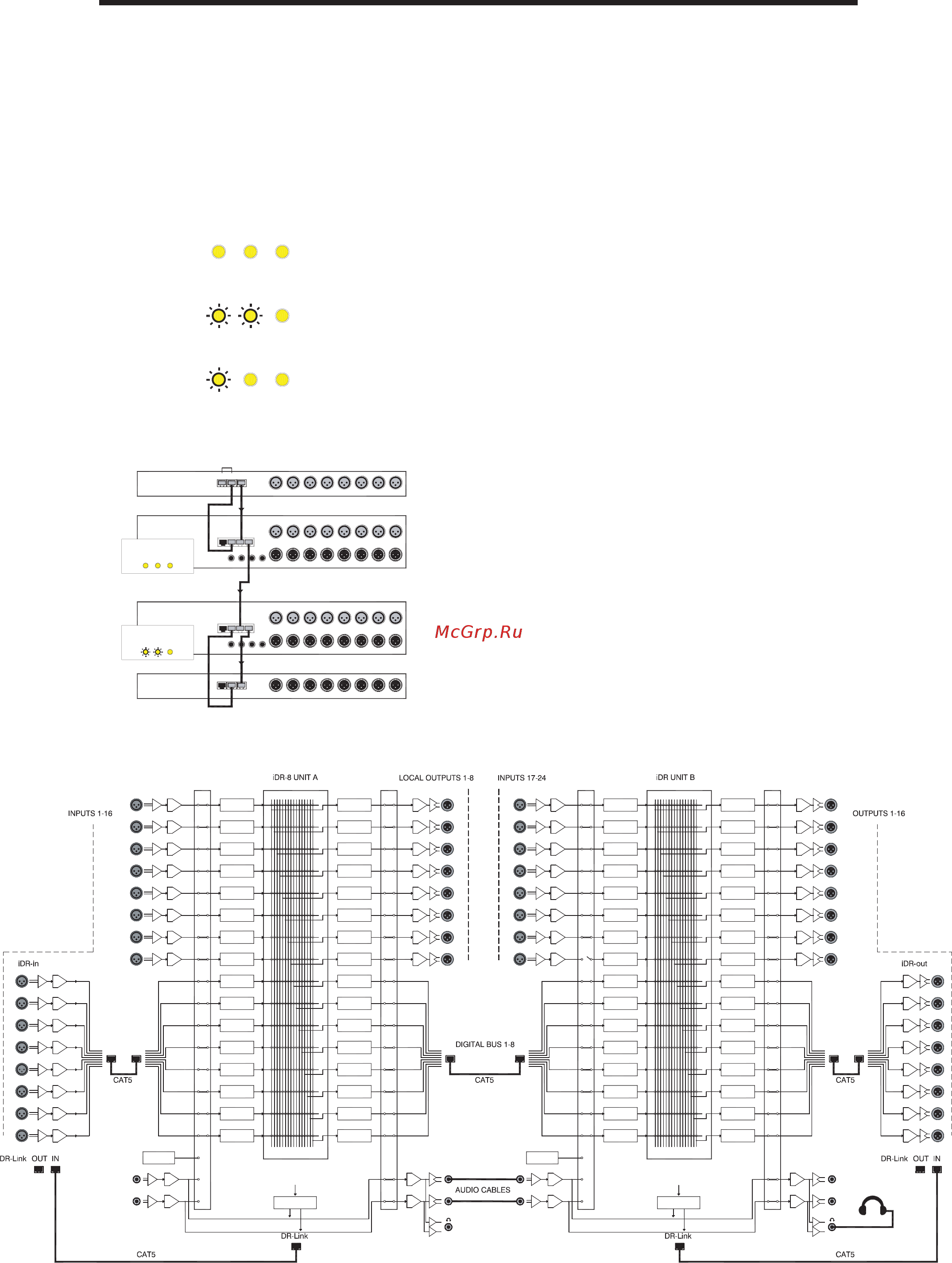 Allen&Heath IDR-8 [32/47] Соединение модулей idr 8
