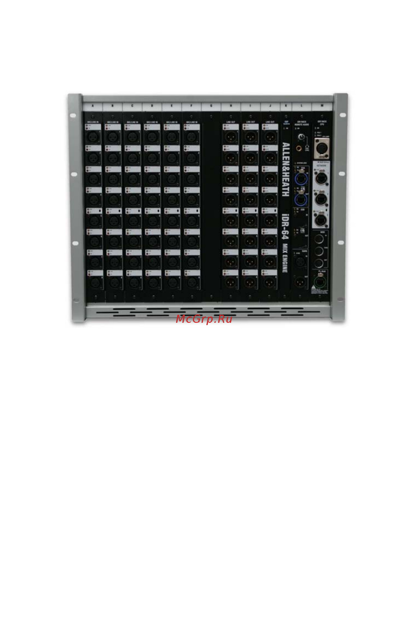 Allen&Heath iDR10 Руководство пользователя онлайн