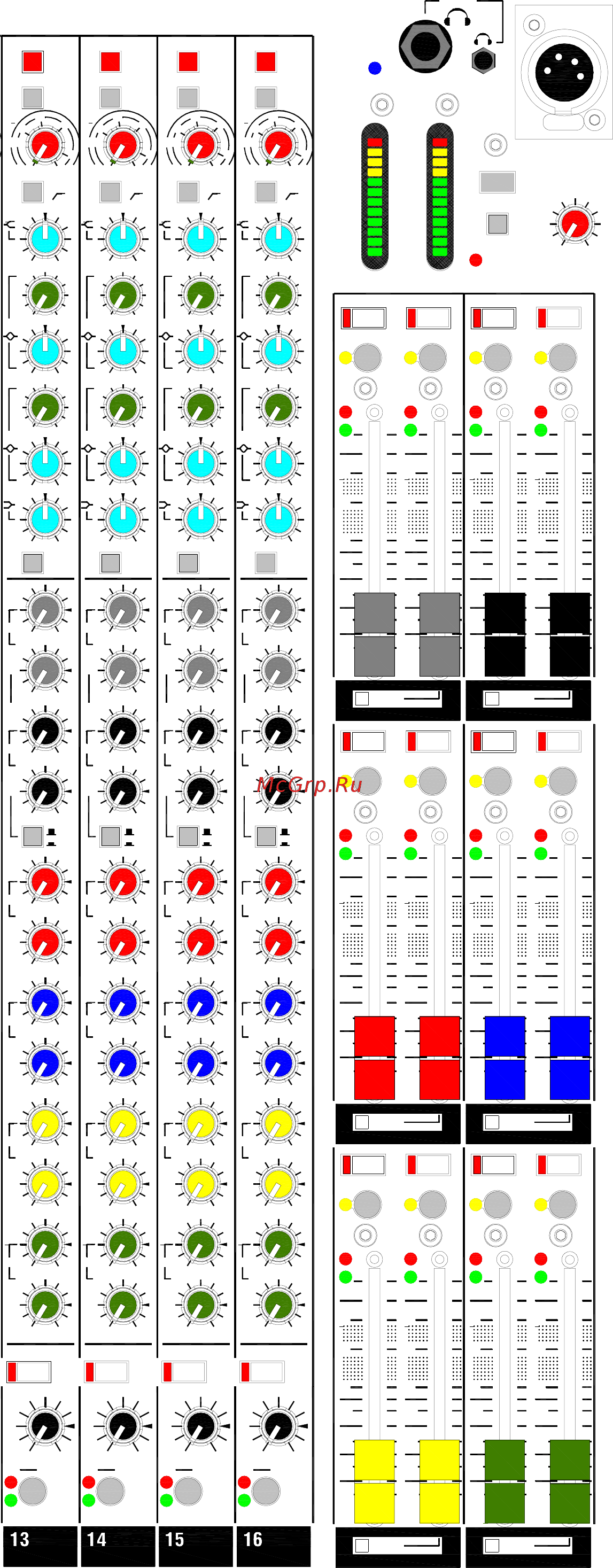 Allen&Heath WZ3 12M [8/23] Руководство пользователя