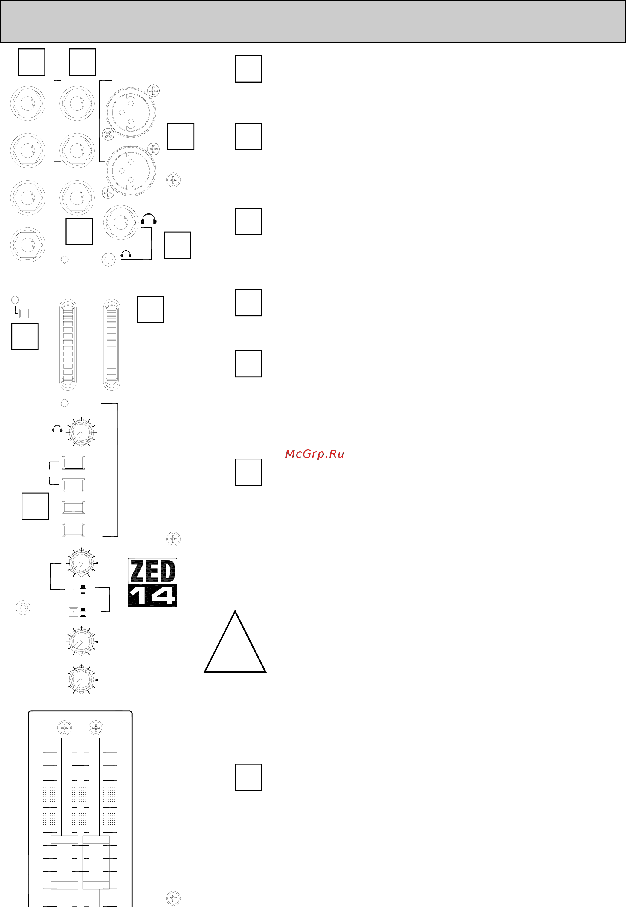 Allen&Heath ZED14 [18/29] Usb и мастер секция